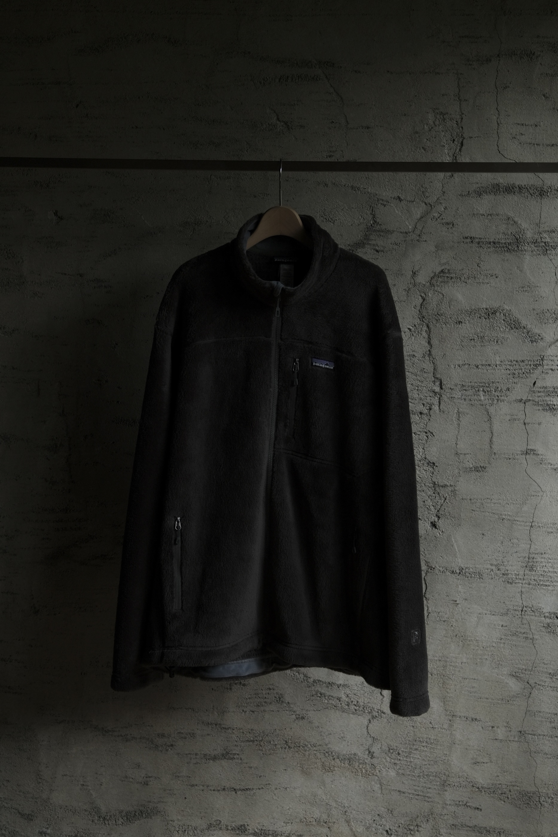 Utah/"patagonia" R4 fleece jacket/forge grey
