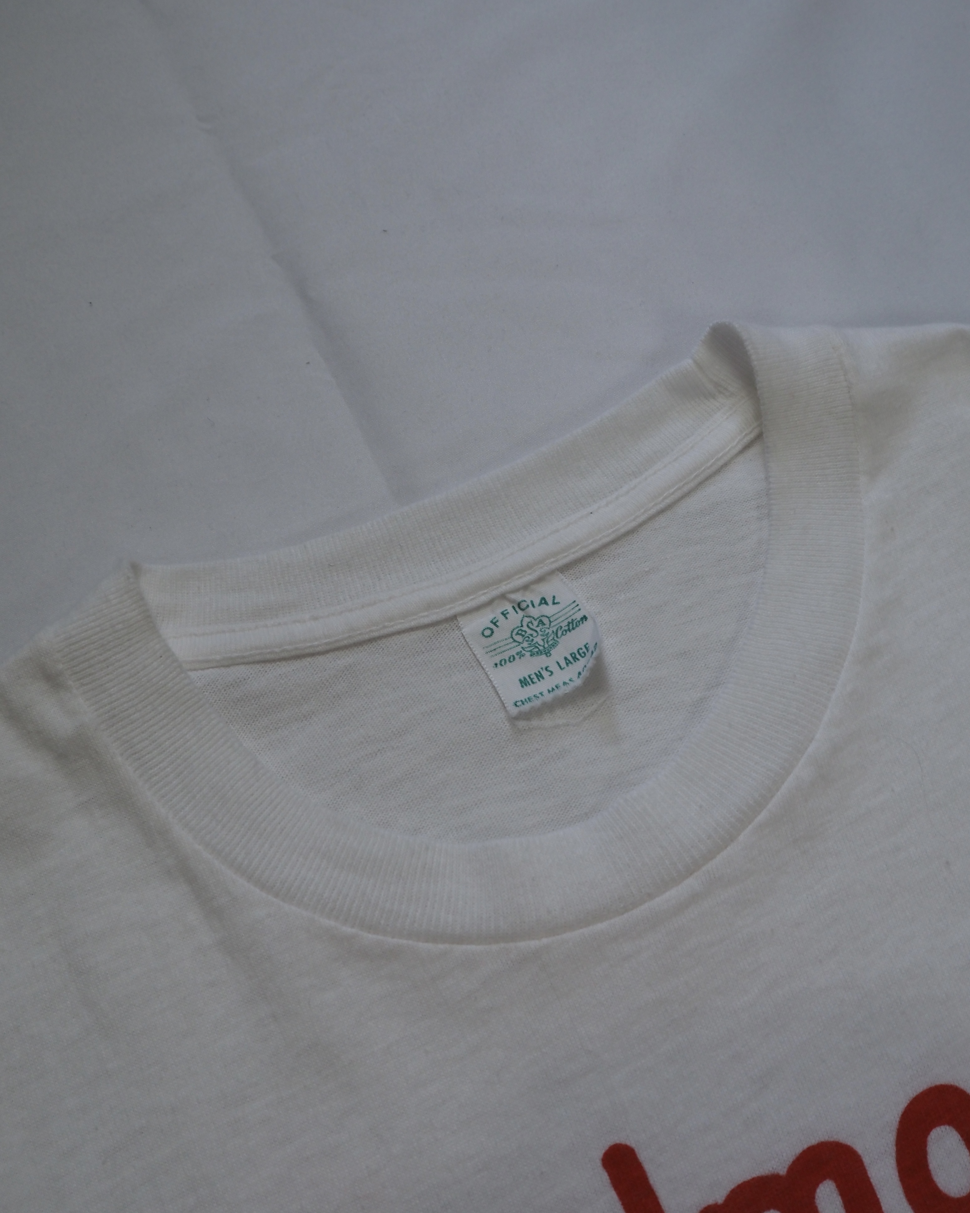 60’s 染み込みプリントTシャツ の画像 3