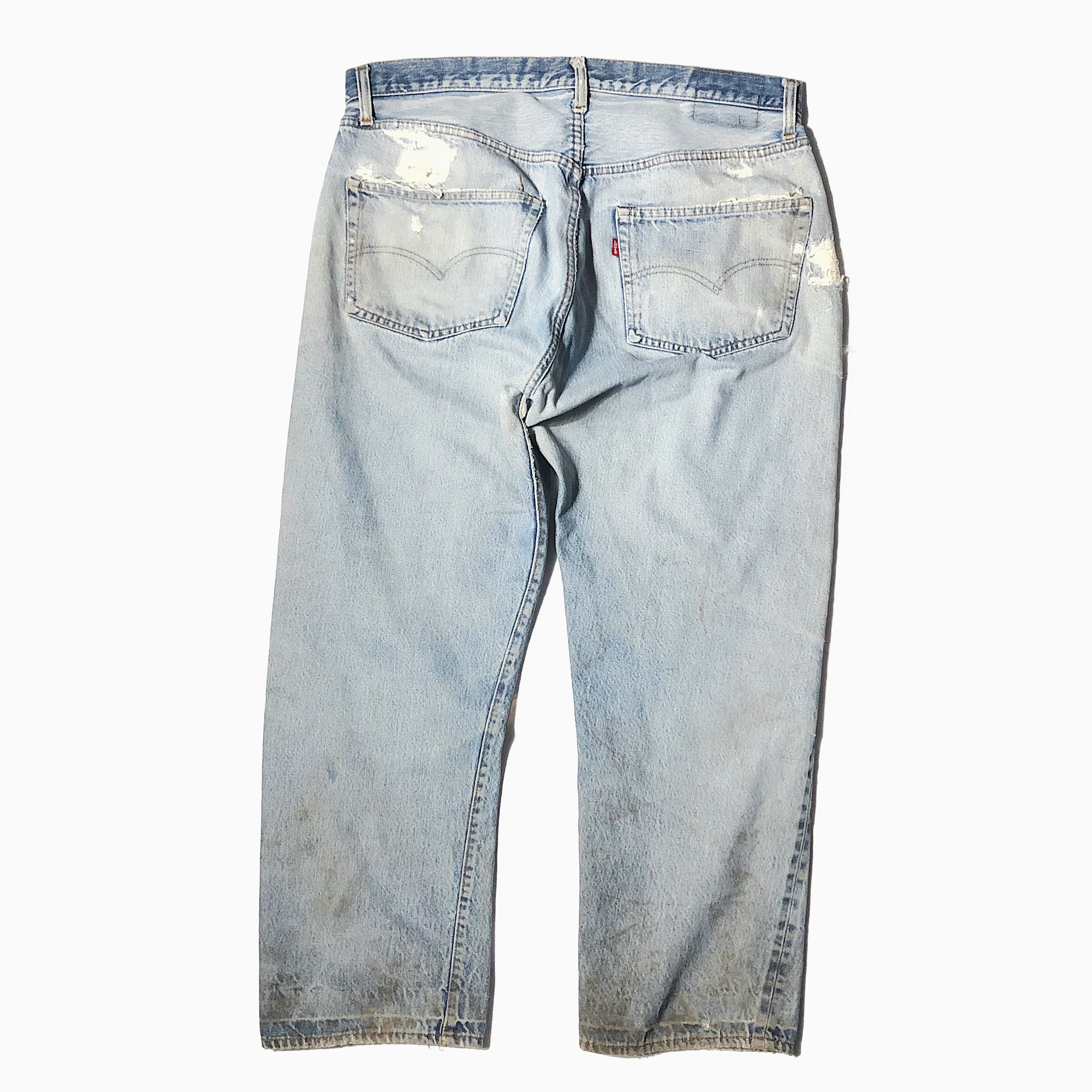 Vintage【Levi's】501 Late 66 Red Line Grunge Denim Pants の画像 2