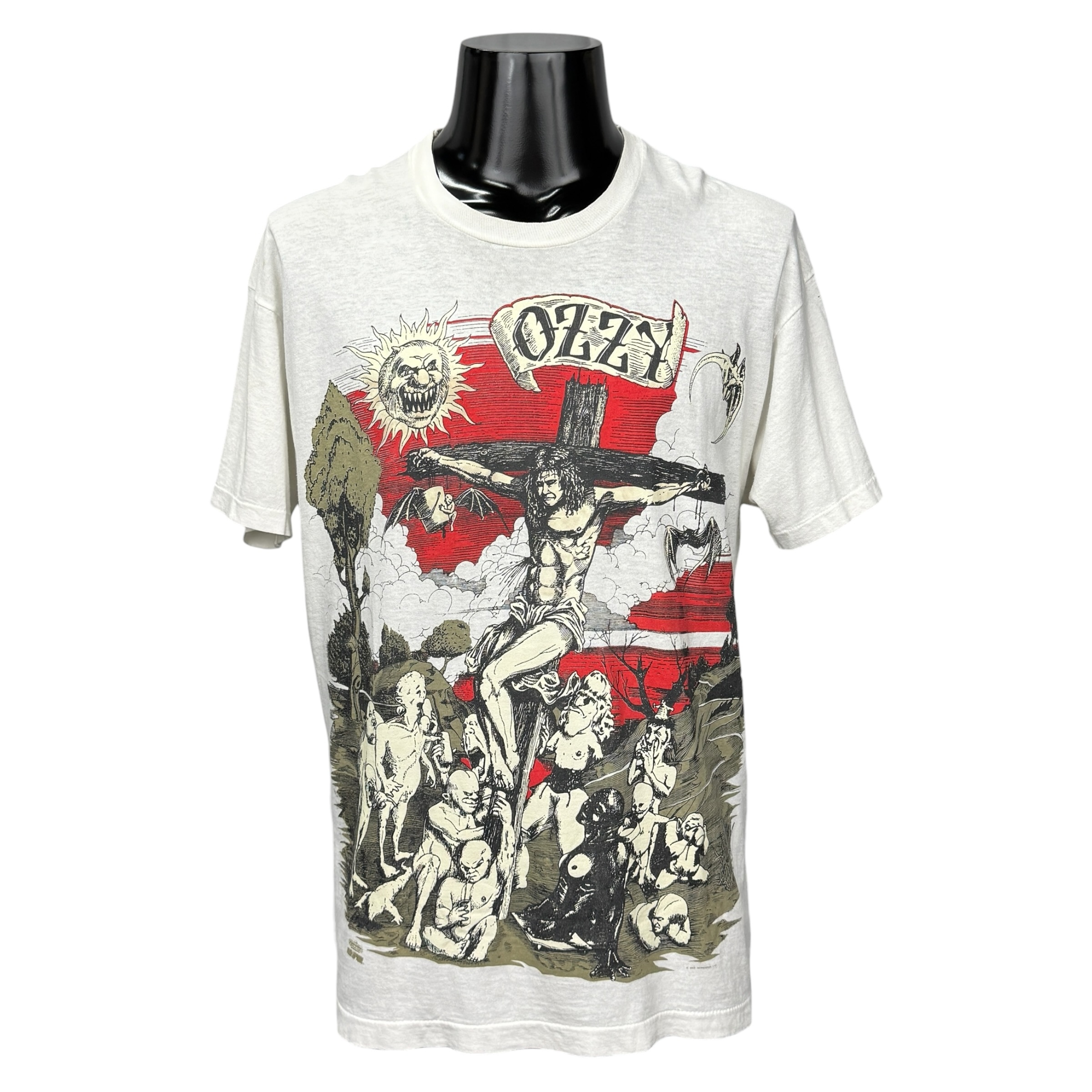 【OZZY OSBOURNE】オジー・オズボーン “CRUCIFIXION” 90’s Vintage Tシャツ