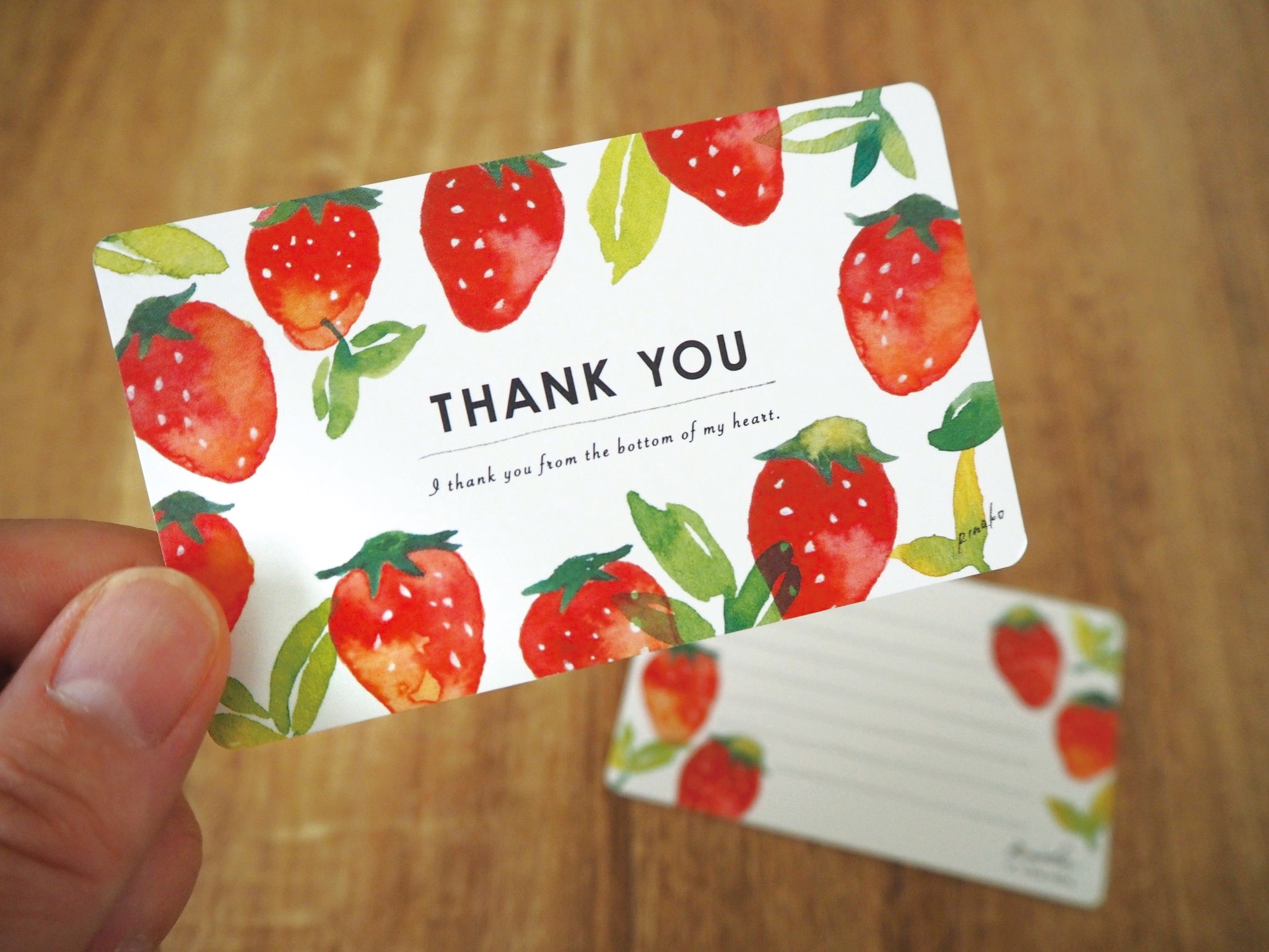 サンキューカード 38枚 いちごちゃんmix