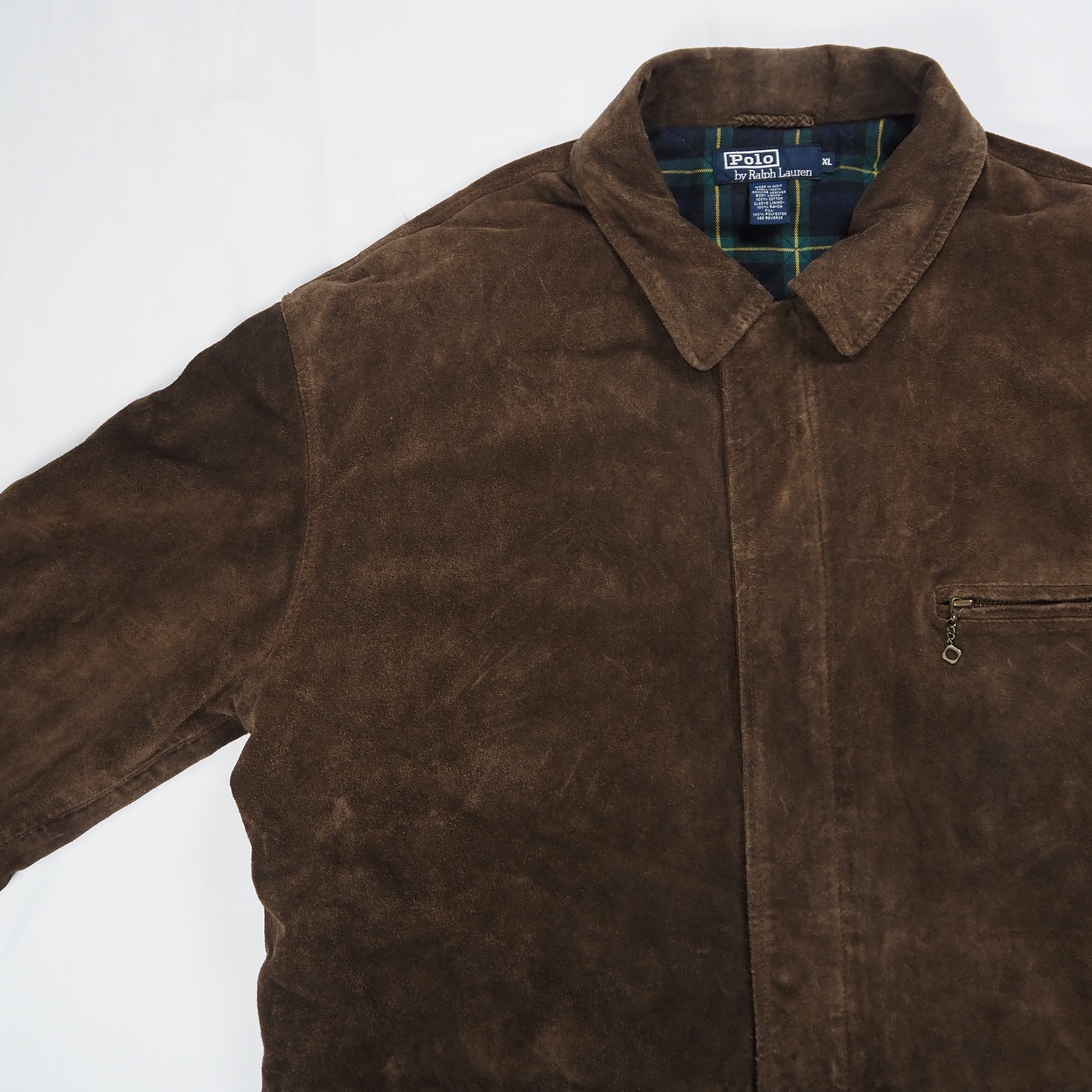【9/23 20:00入荷】90's Ralph Lauren レザージャケット XL の画像 4