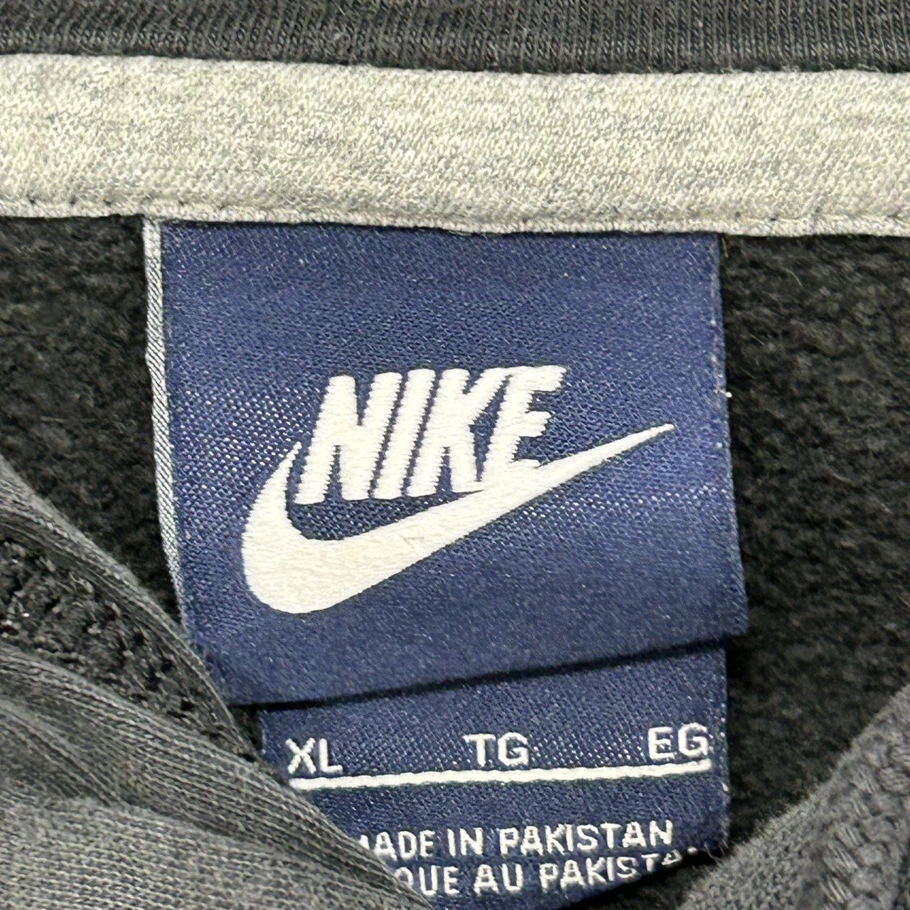 Nike ワンポイント フェード Black プルオーバーパーカー XL の画像 3