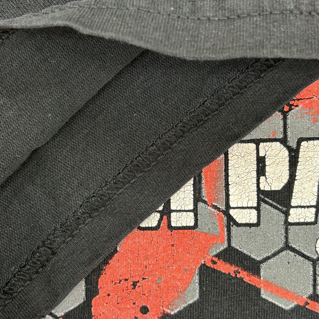 Linkin Park リンキン・パーク “LINCOLN PARK” プリントTシャツ ネイビー / L の画像 10