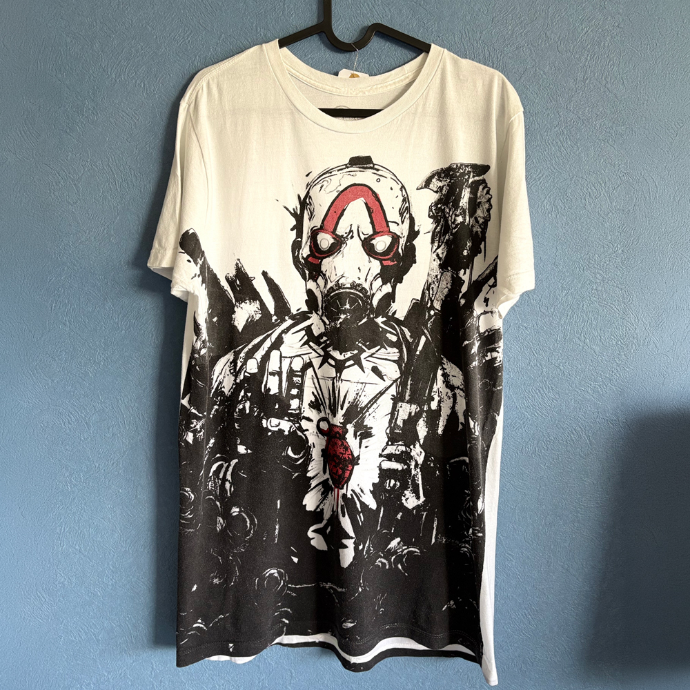 Gearbox Software Borderlands3 サイコ全面プリント【古着/Tシャツ】