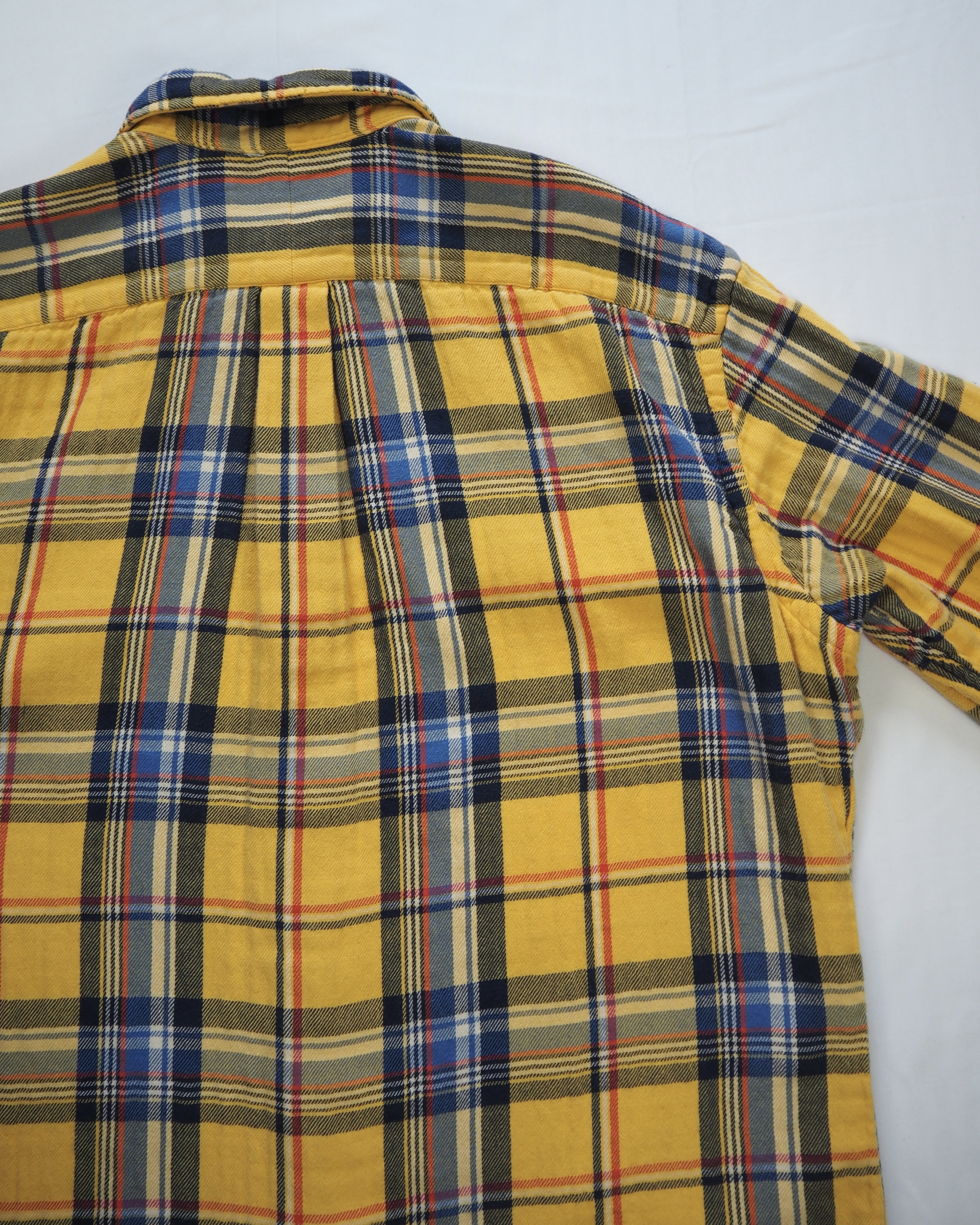 90’s Ralph Lauren ヘヴィネル イエロー Lサイズ の画像 15