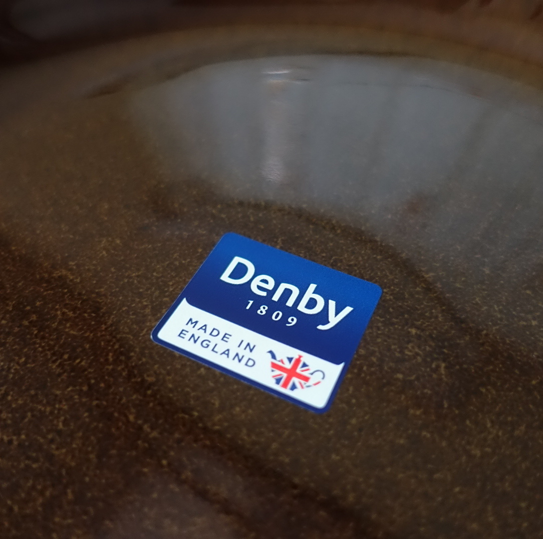 現行品 Denbyスタジオクラフト ウォールナット26cm Say It With Lucy S 現行品 Denbyスタジオクラフト ウォールナット26cm Say It With Lucy S