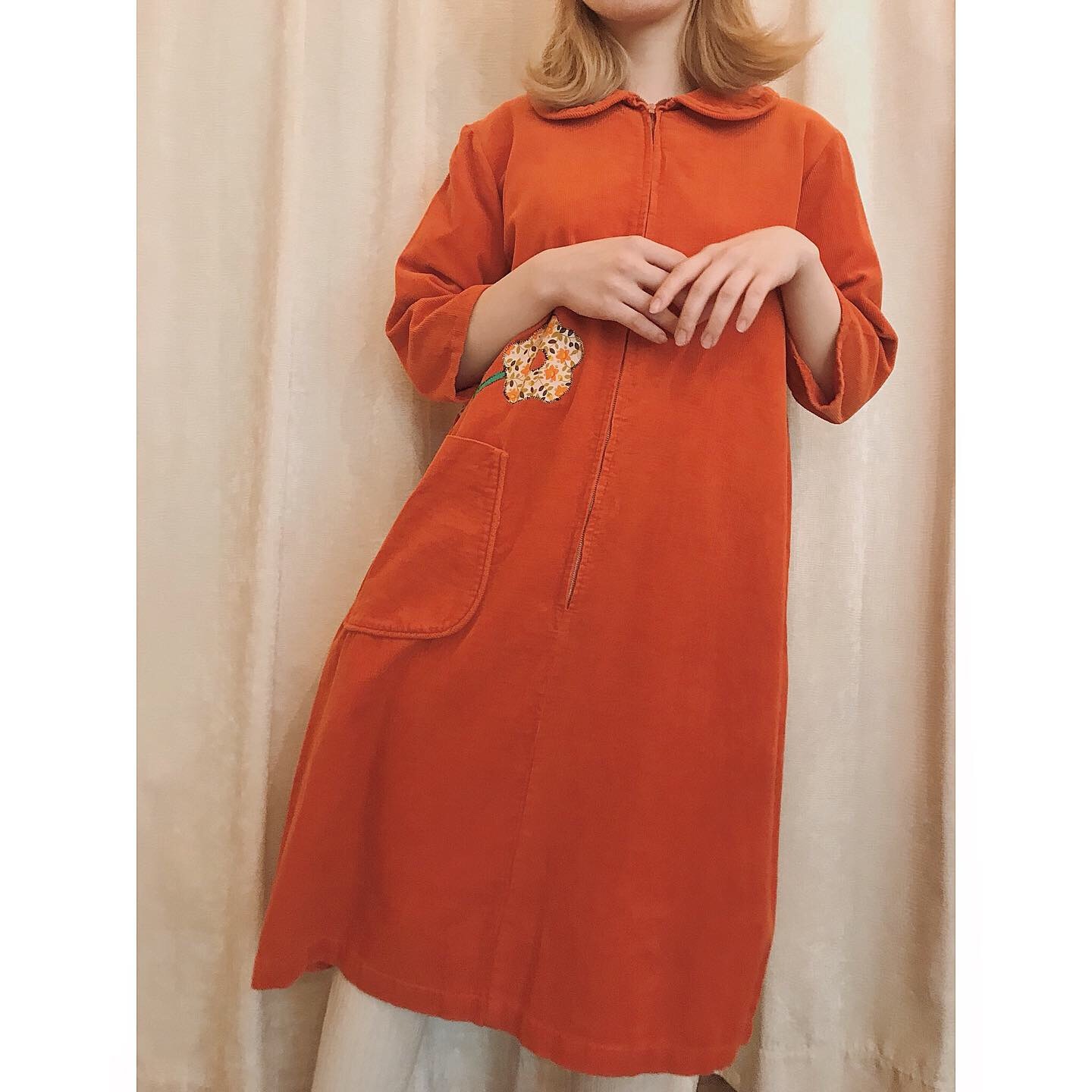 Vintage パッチワークワンピース Sunny And More Vintage パッチワークワンピース Sunny And More
