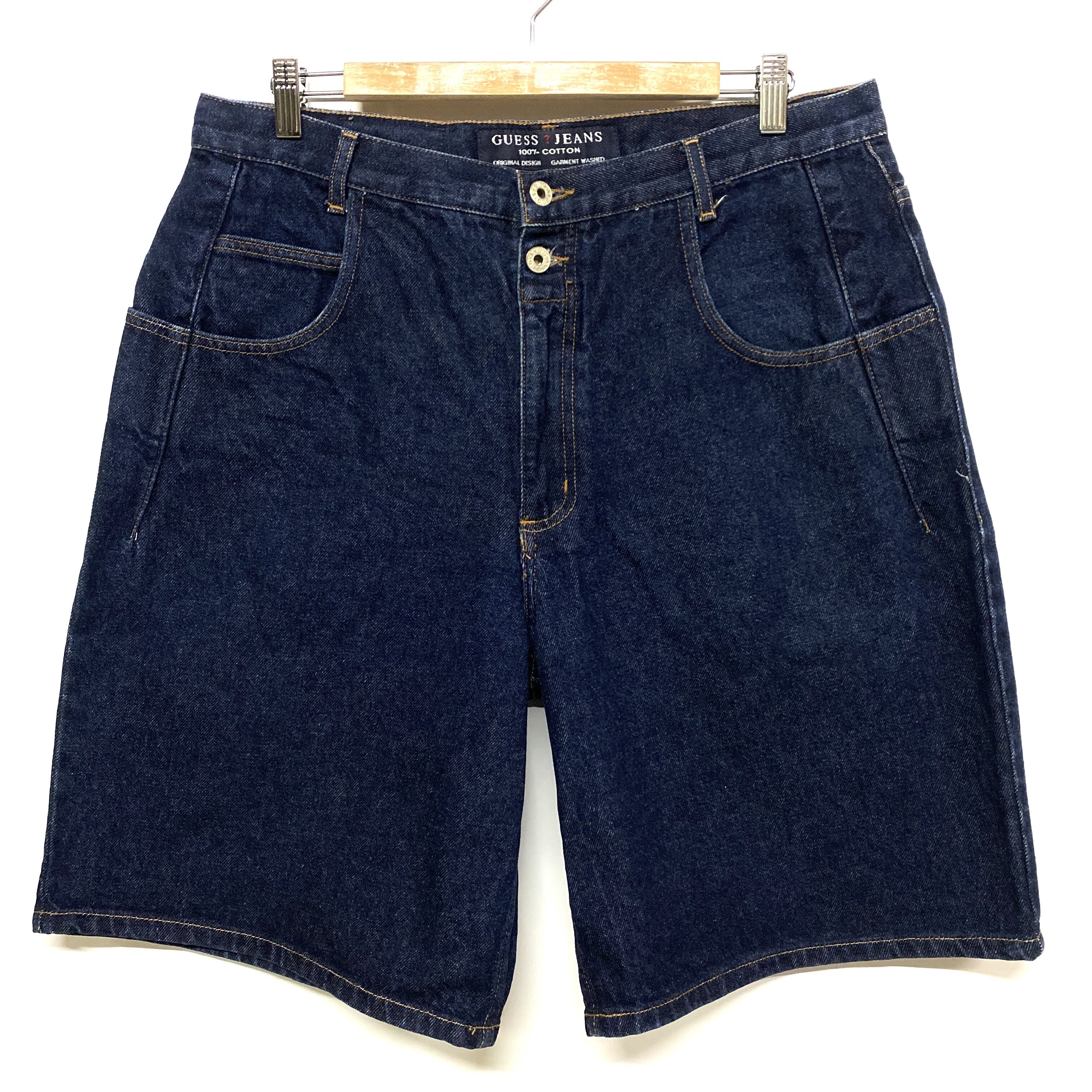 Guess ゲス デニムショーツ ショートパンツ メンズw36 古着 ショート