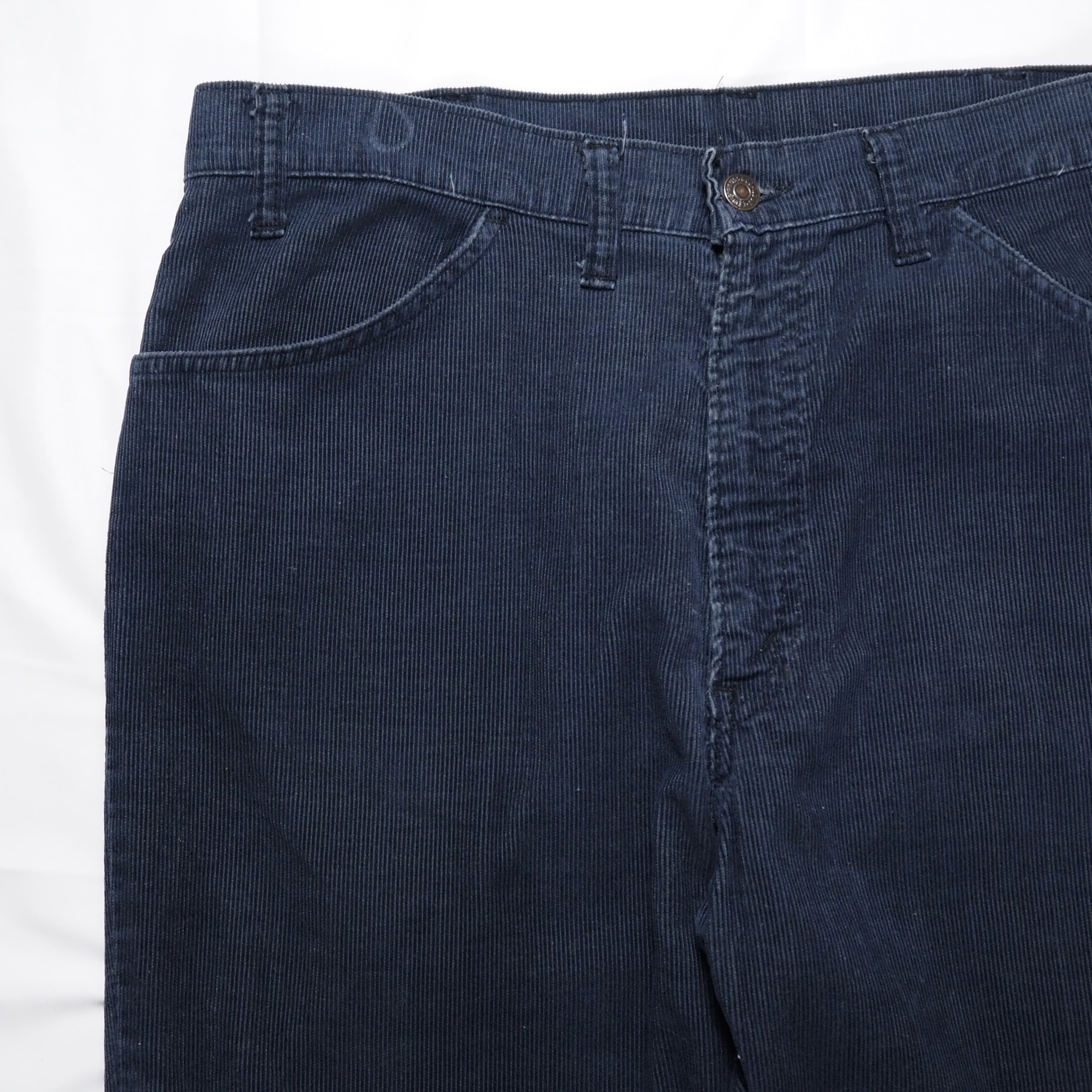 80’s Levi’s 646 コーデュロイパンツ ネイビー 約36×28 の画像 2