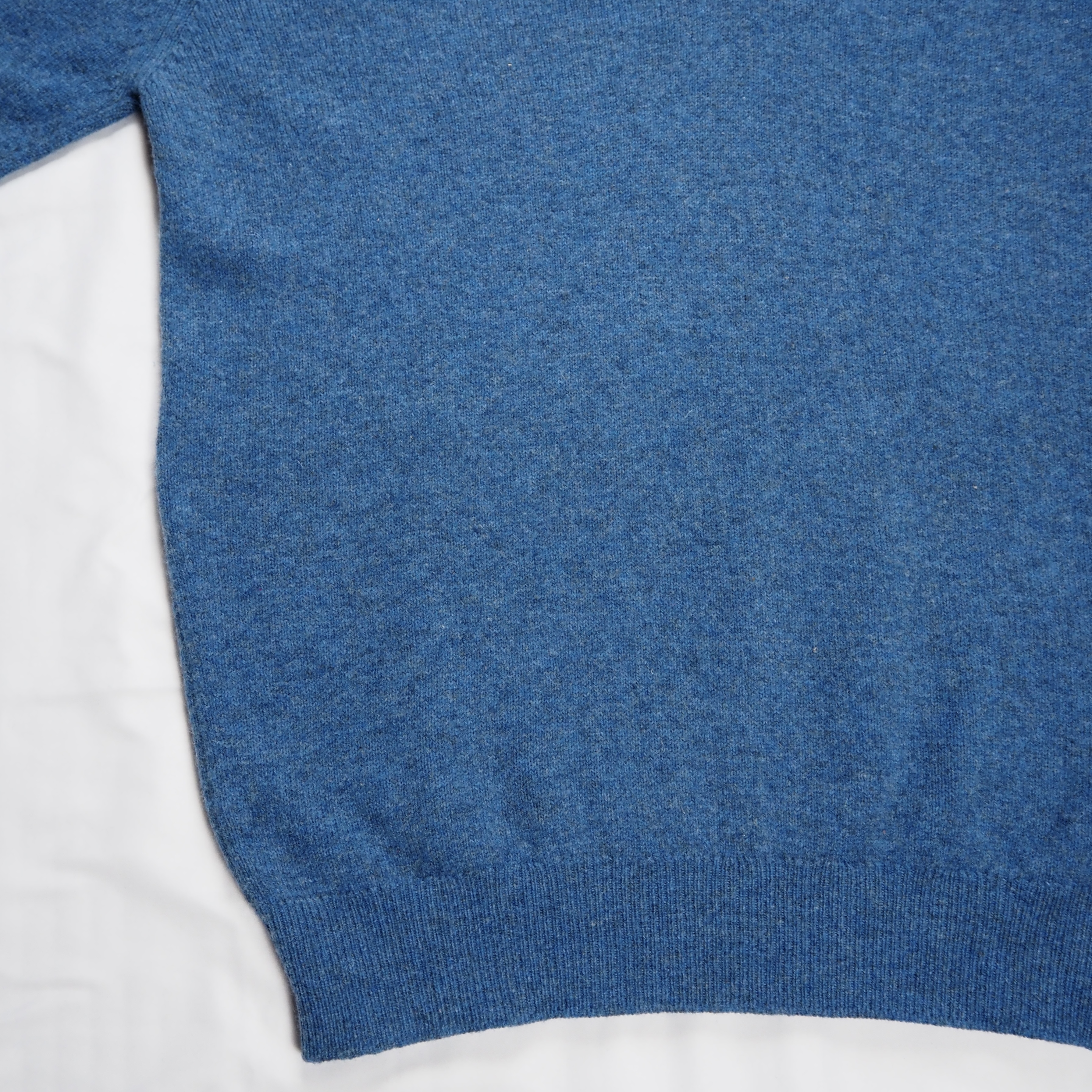 90’s Pringle Lams Wool ニット ブルー の画像 7