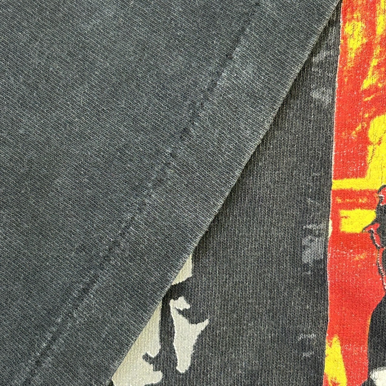 Metallica × Guns N' Roses パロディグラフィック バンドTシャツ L の画像 7