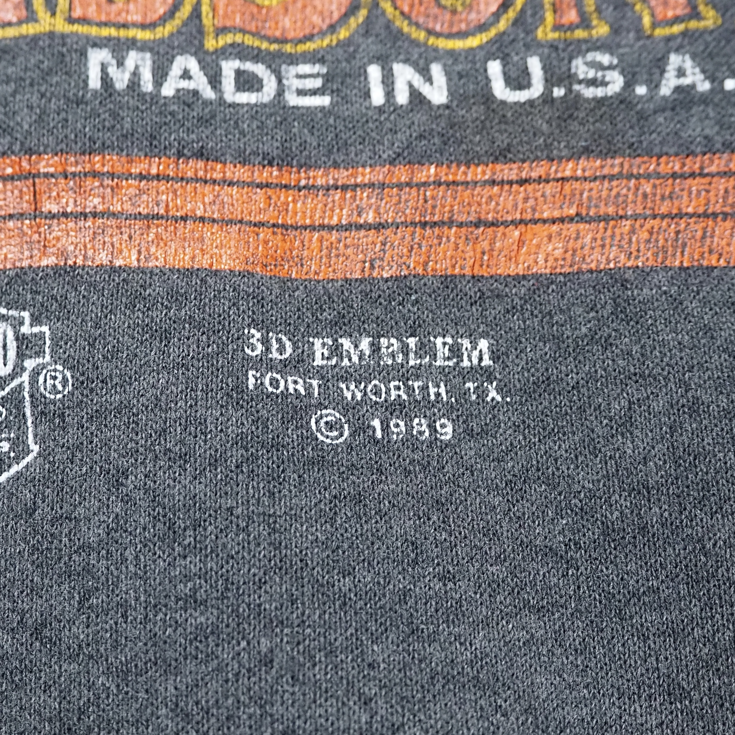 80’s Harley-Davidson 3Dエンブレム スウェット の画像 7