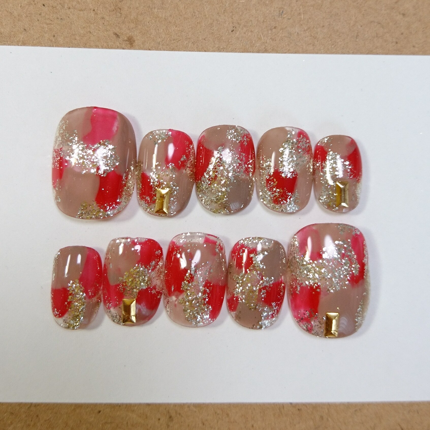 塗りかけネイルチップ 格安ネイルチップ販売clearnailクリアネイル
