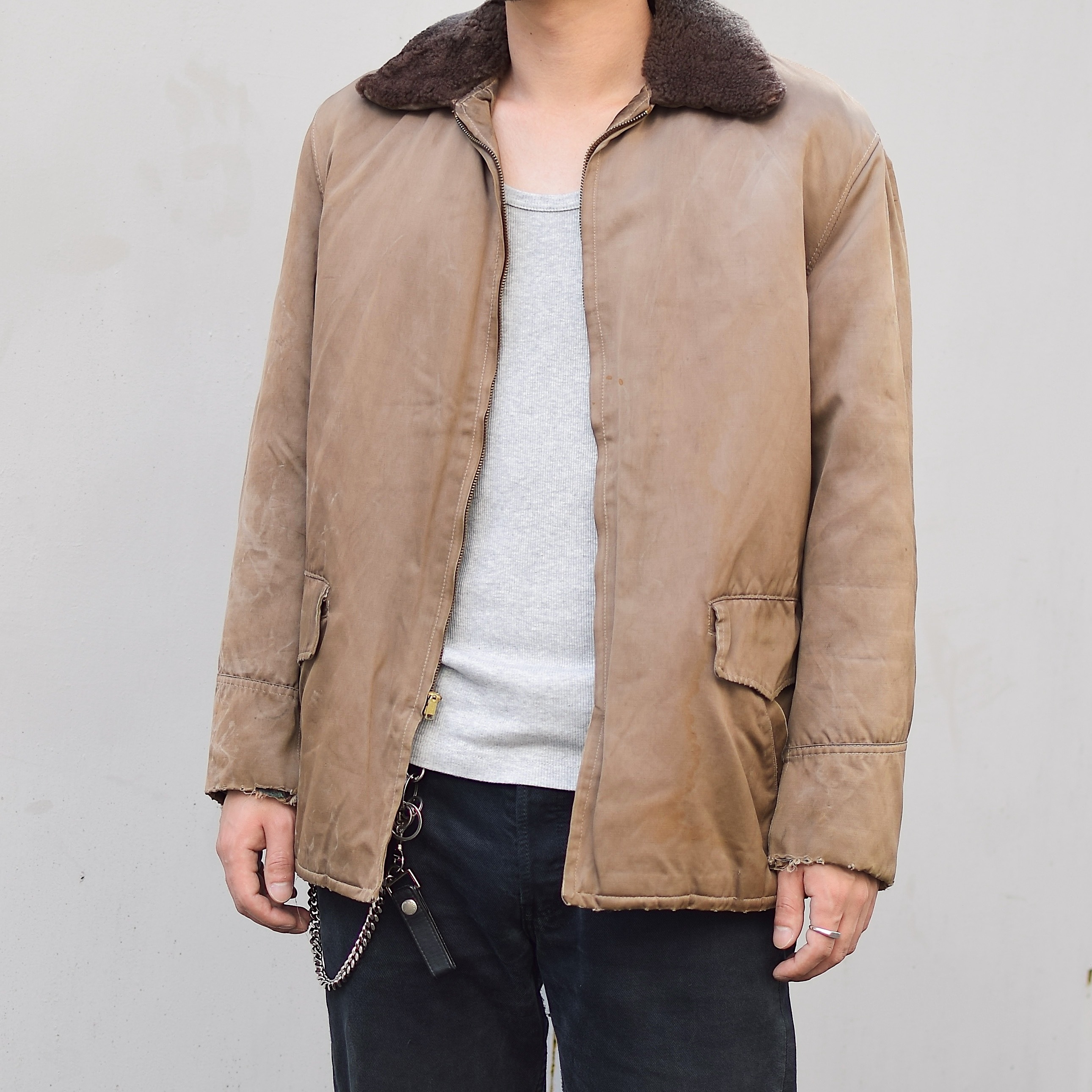 Vintage 60's【SPORTSWEAR of Distinction】Satin Jacket の画像 3