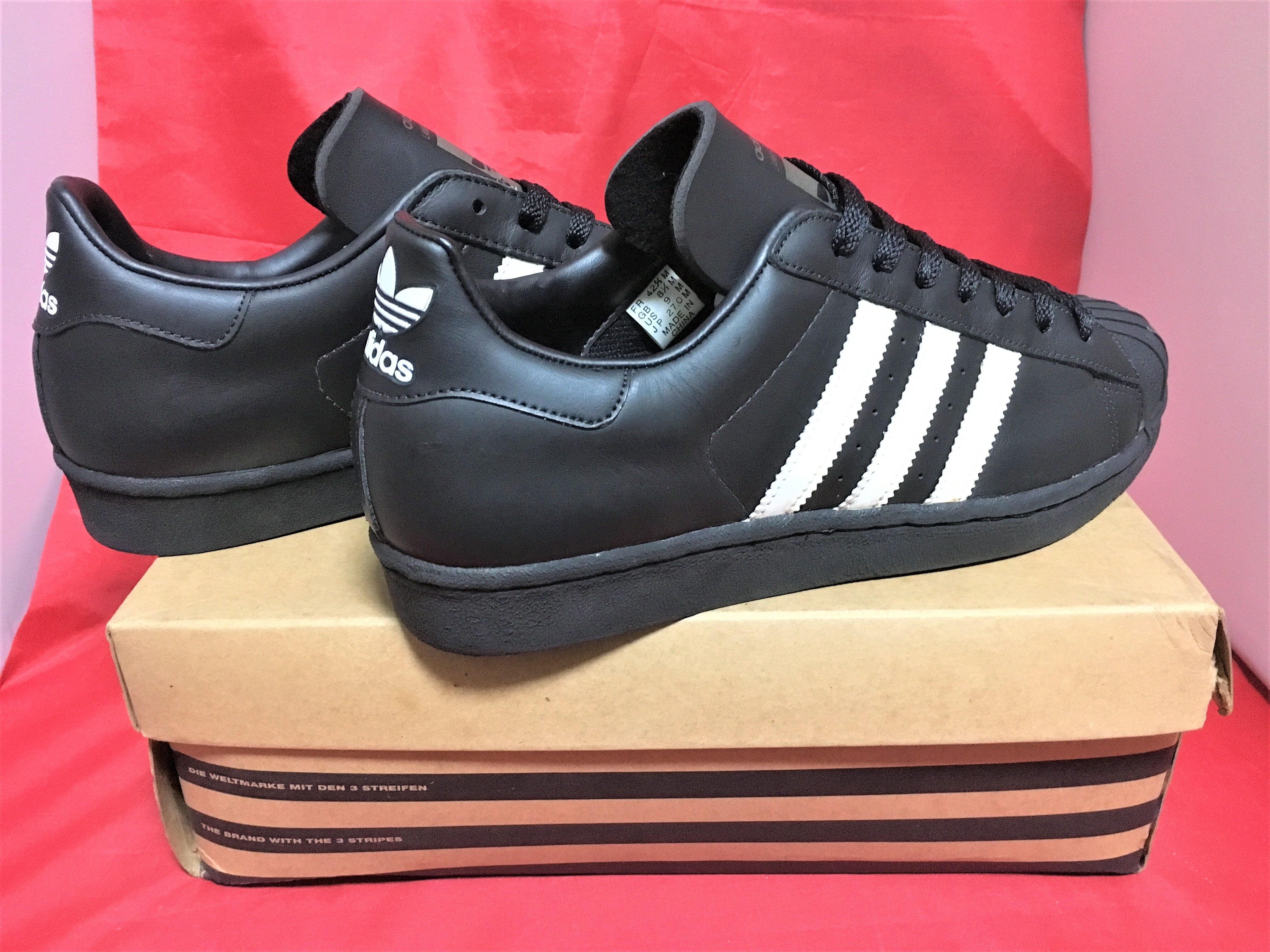 Adidas アディダス Super Star スーパースター 9 27cm 黒 白 90s Freestars Adidas アディダス Super Star スーパースター 9 27cm 黒 白 90s Freestars