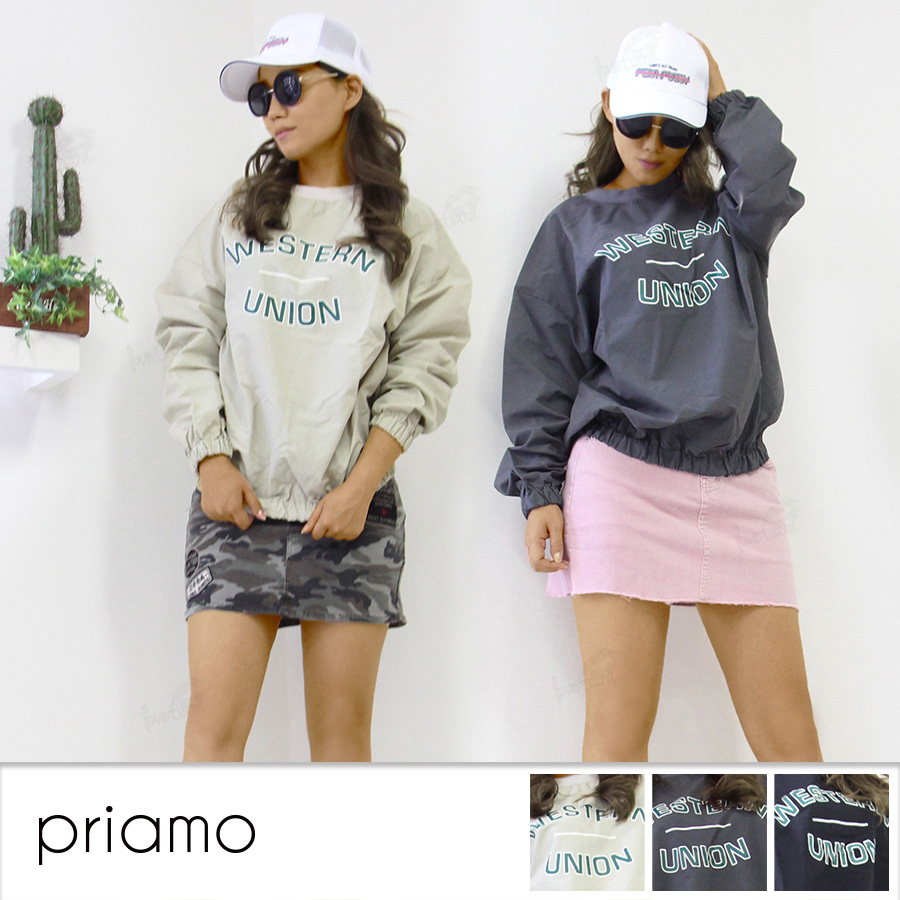 春新作 防風シャカシャカトップス Y 354 Priamo レディースゴルフウェア Importセレクト通販