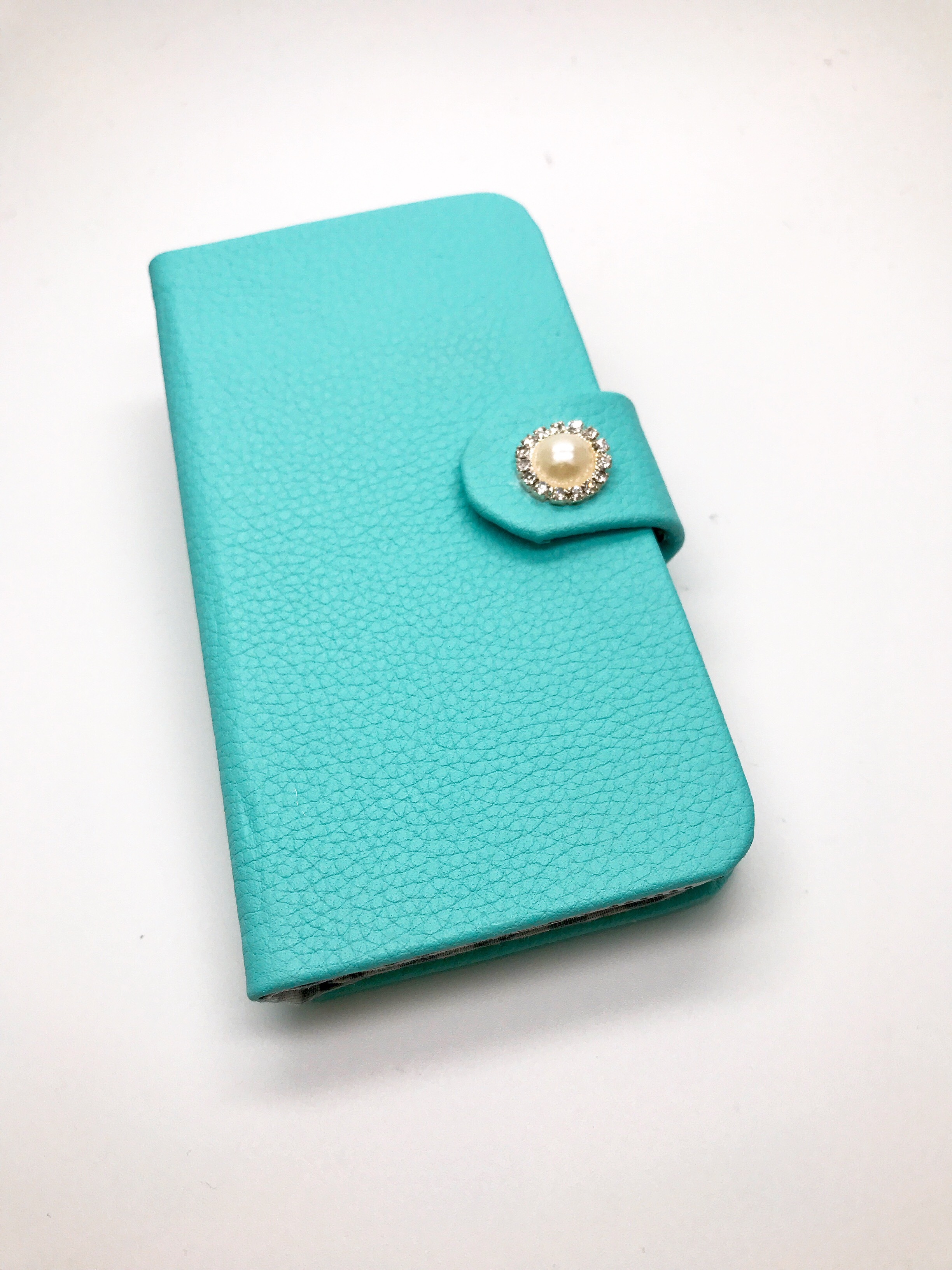ドレッサージュホース本革iphoneケース ティファニーブルー Dressage Ribbon ドレッサージュホース本革iphoneケース ティファニーブルー Dressage Ribbon