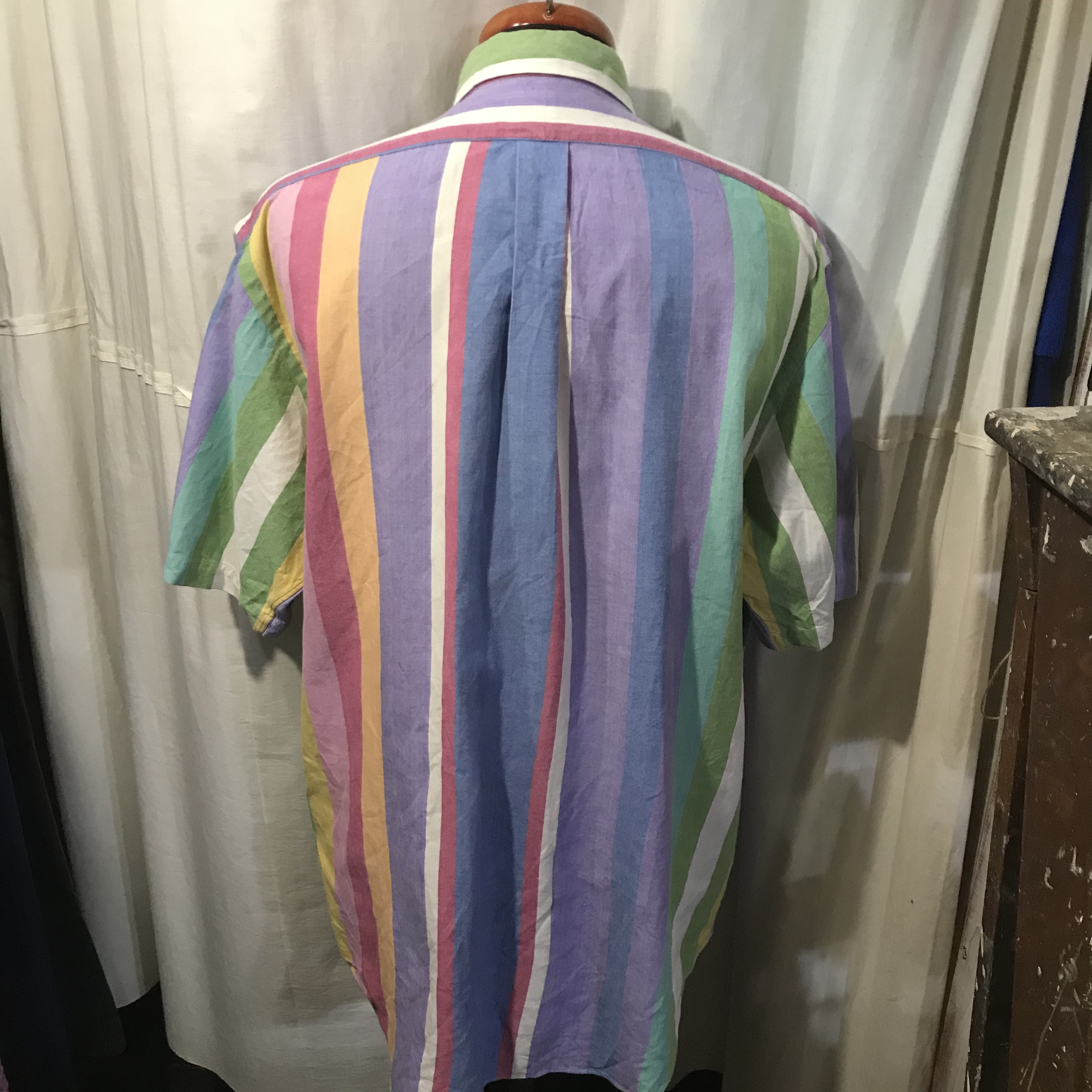 Polo Ralph Lauren ポロラルフローレン ストライプ半袖シャツ メンズxl Used Clothing Shyboy Polo Ralph Lauren ポロラルフローレン ストライプ半袖シャツ メンズxl Used Clothing Shyboy