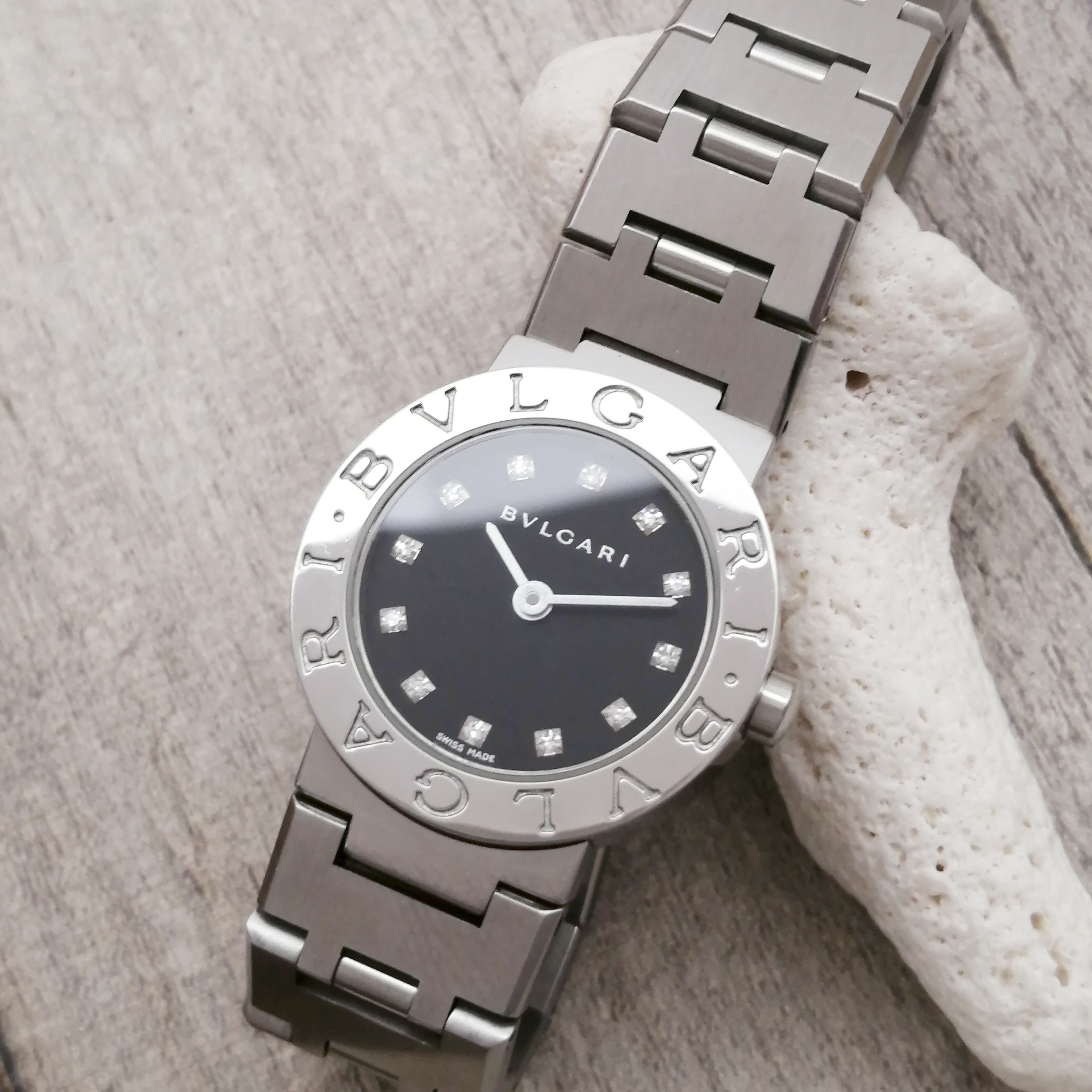 保証付 OH済 極美品 ブルガリ ダイヤモンド レディース 腕時計 | Masaco Vintage （マサコ ヴィンテージ ）腕時計や