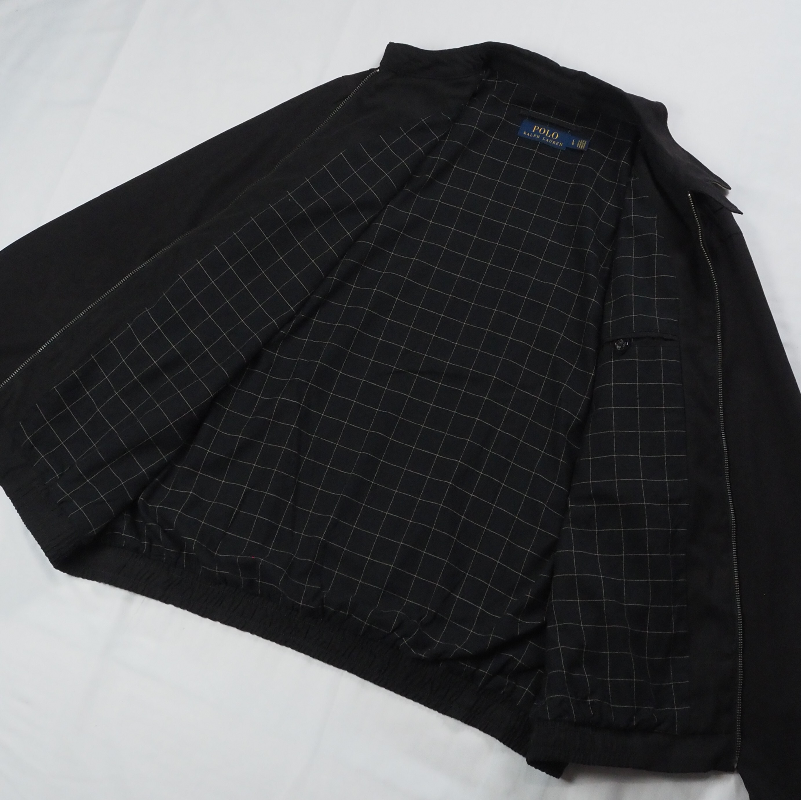 00's Ralph Lauren スイングトップ ブラック Lサイズ の画像 13