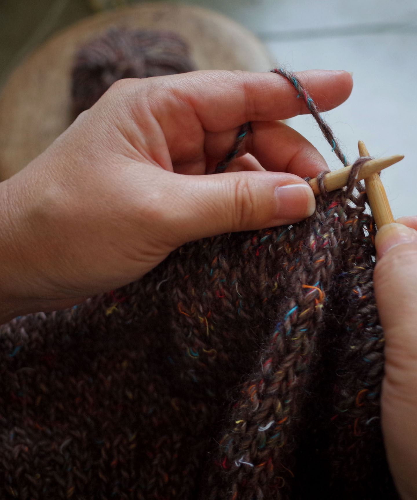 No 5 ファンシーヤーン毛糸 超極太 3色展開 And Wool