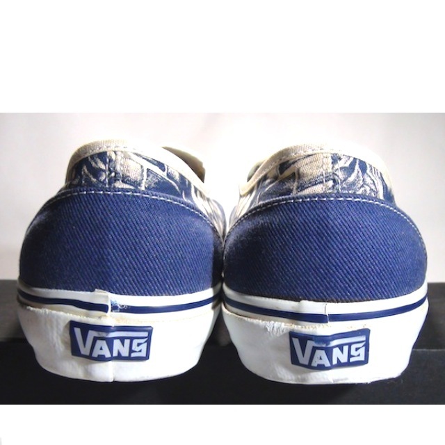 mister cartoon x vans syndicate authentic s blue white ミスター