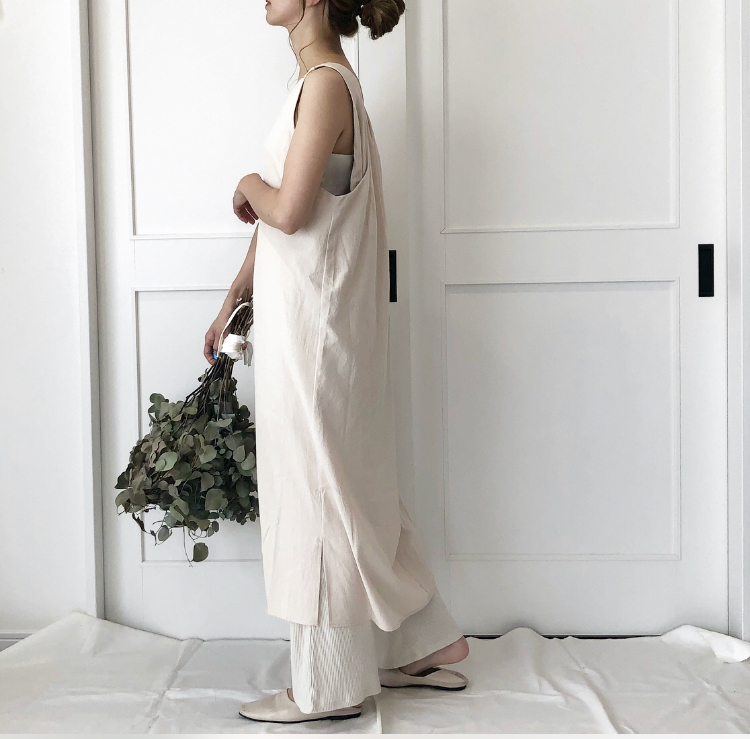 美シルエットワンピース Sonalife