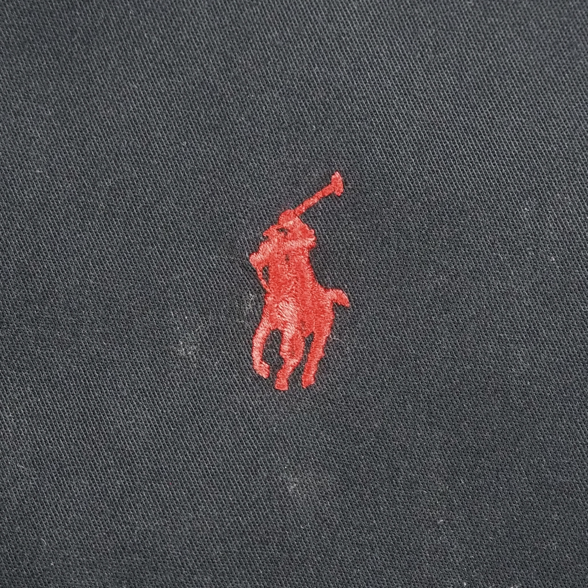 90’s Ralph Lauren Blake BDシャツ ブラック XL の画像 8