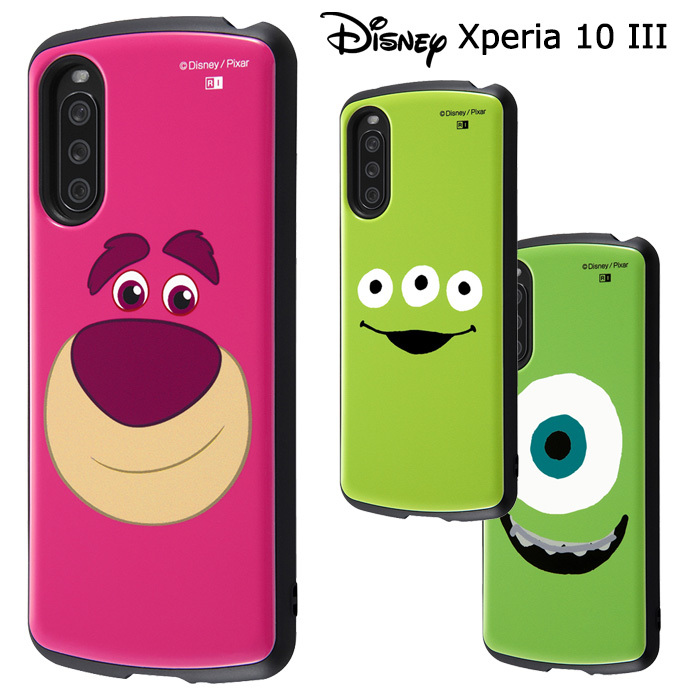 メール便 送料無料 Xperia 10 Iii ディズニー 耐衝撃 ケース Mia ハイブリッド カバー ソフトケース ハードケース グッズ エイリアン ロッツォ マイク トイストーリー Xperia10iii 3 So 52b Sog04 エクスペリア テン マークスリー スマホケース スマホカバー S In 7h354