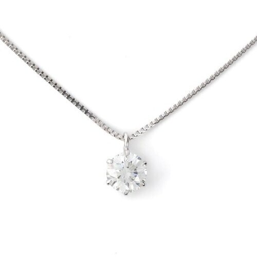 【113】0.33ct / F / VVS1 / 3EX【一粒ダイヤモンドネックレス】