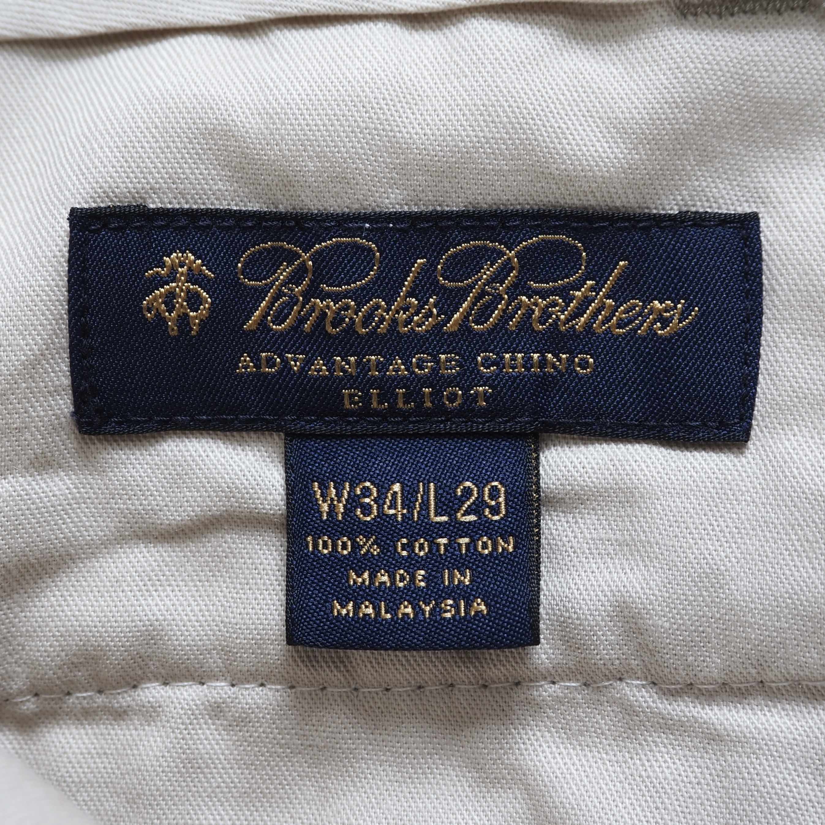 Brooks Brothers チノパンツ 34×26 の画像 9