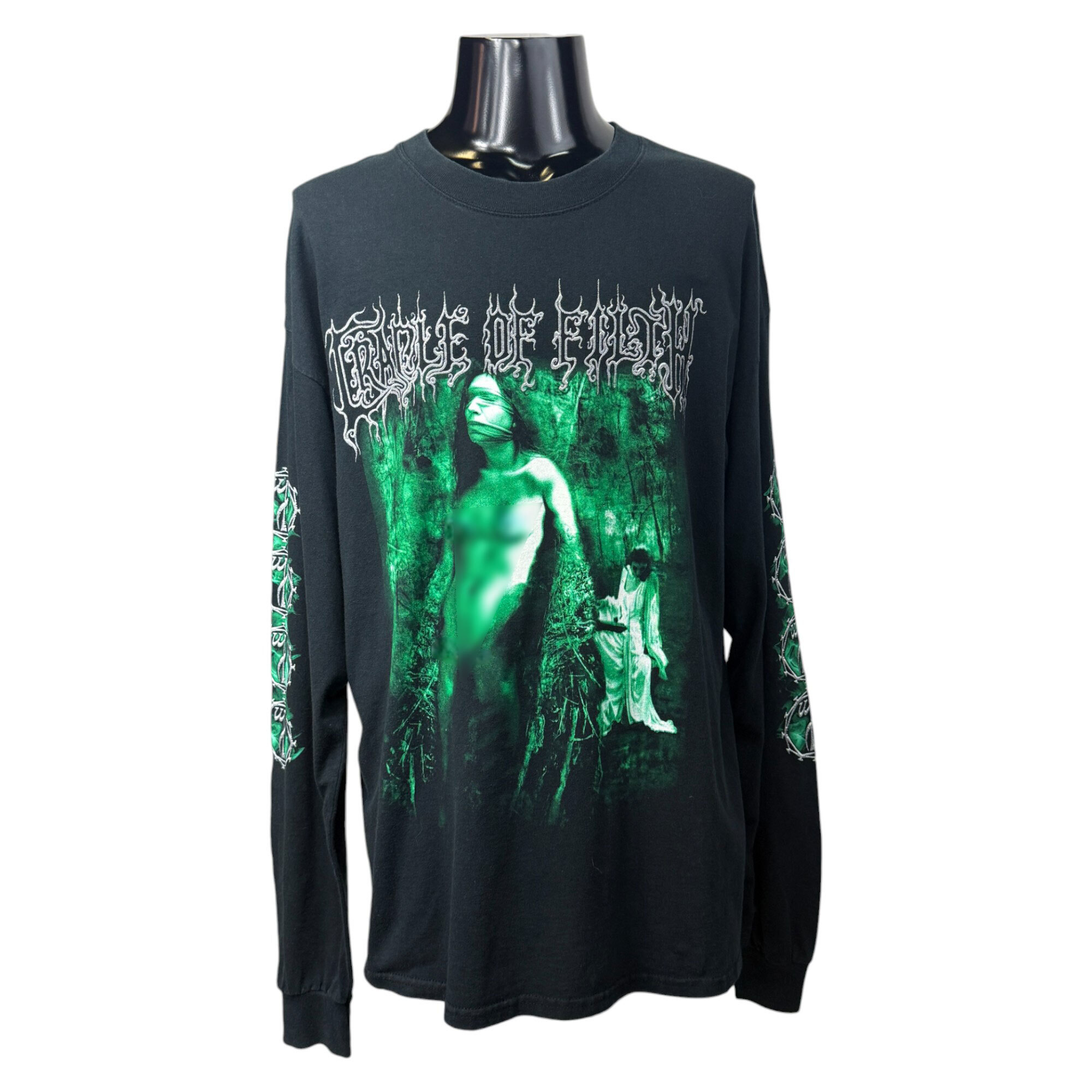 【CRADLE OF FILTH】クレイドル・オブ・フィルス GRAVEN SIN ロングスリーブTシャツ XL