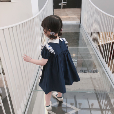 送料無料 ワンピース ウサギ柄 エプロン風 アリス風 お呼ばれ
