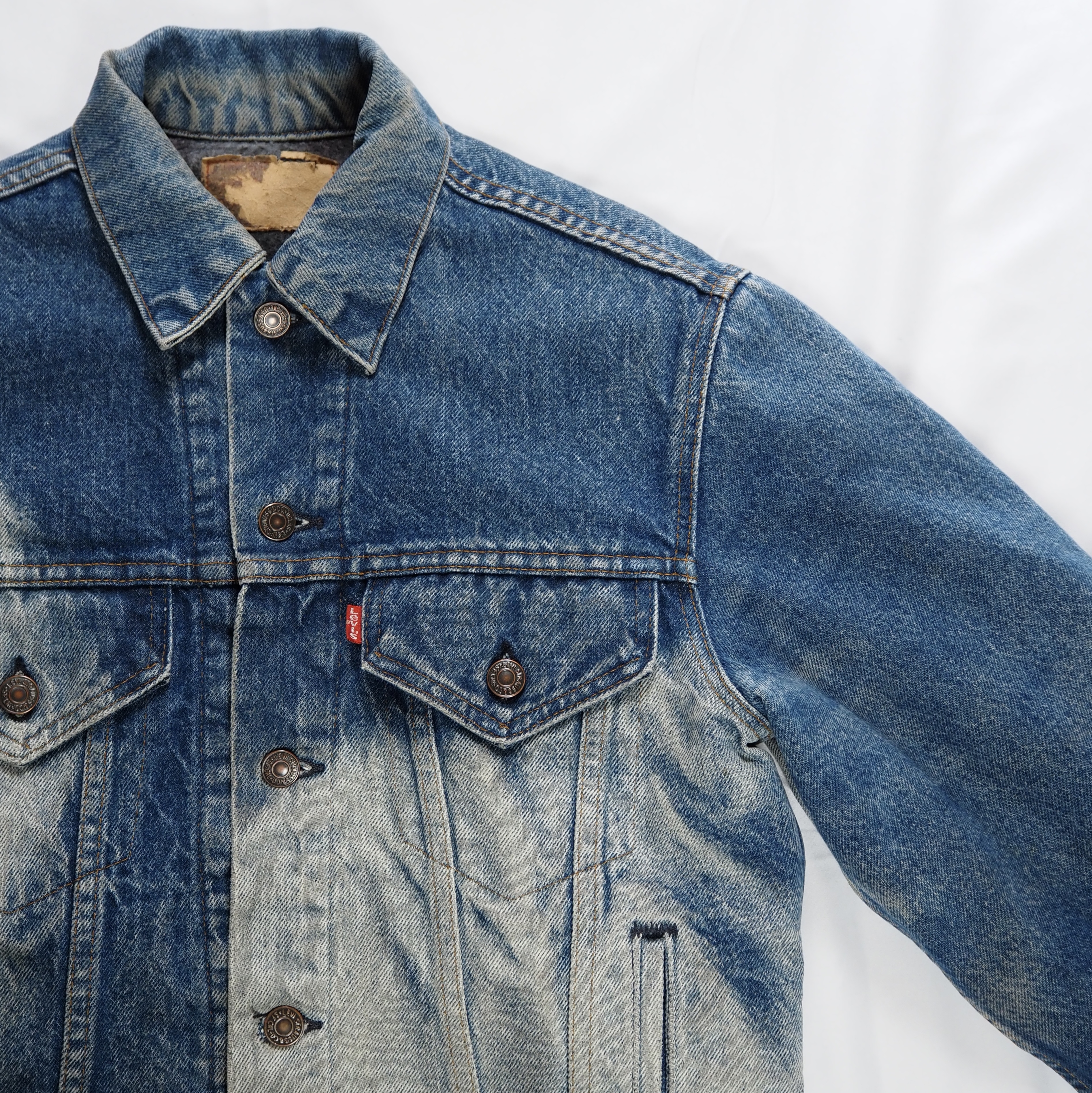 80’s Levi’s 70507 ブリーチデニムジャケット の画像 8