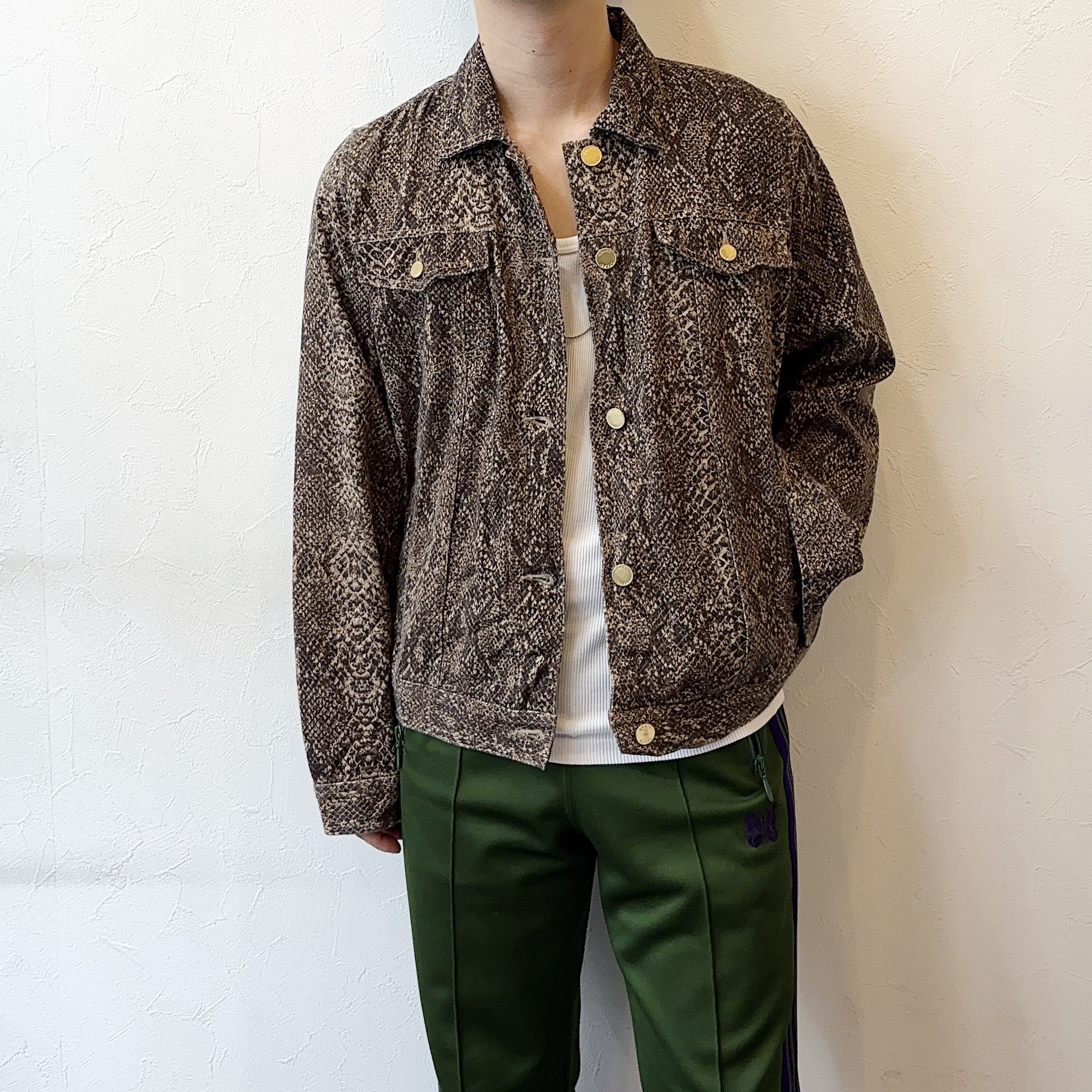 Y2K【CHAPS】Python Jacket の画像 3
