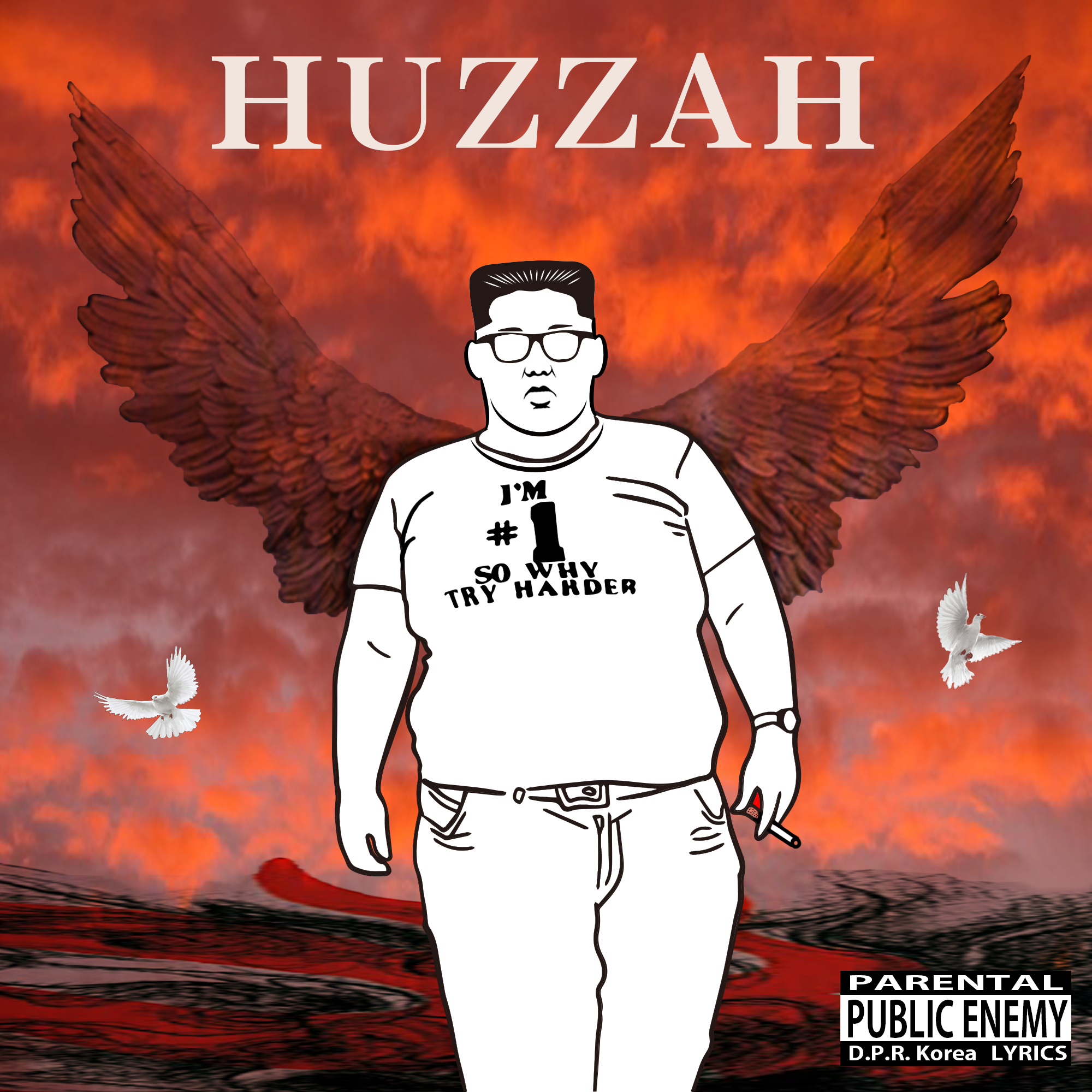 マンセー 万歳 晴天を誉めるには夕暮れを待て ブラックtシャツ インクジェット Bombing