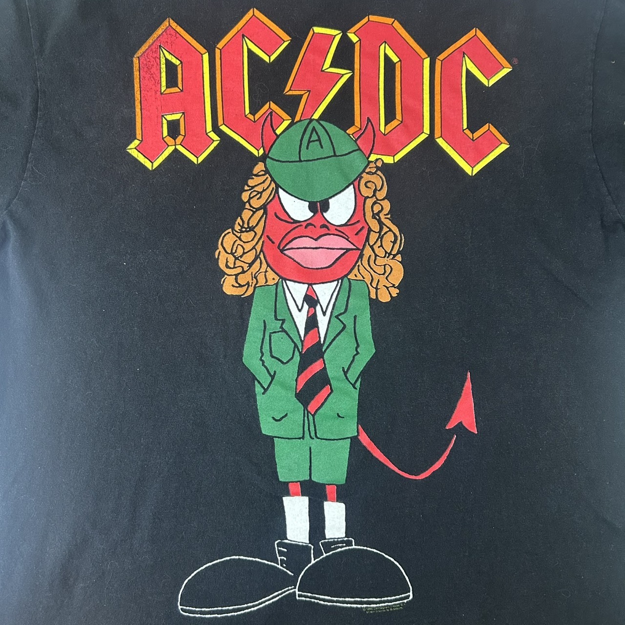 90s AC/DC “Ballbreaker” World Tour 1996 ロングスリーブ Tシャツ バンドT ブラック XL の画像 5