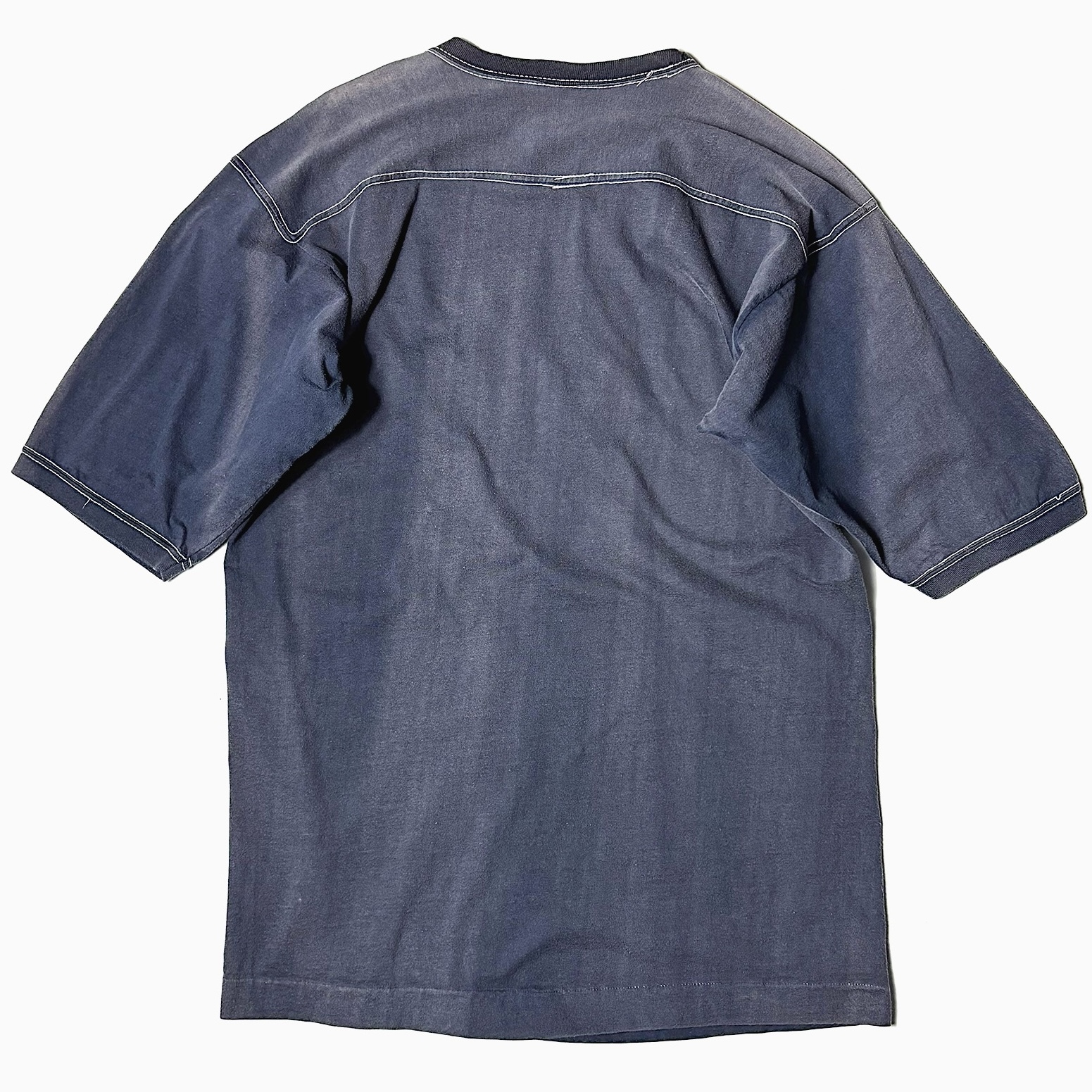 Vintage 60～70's【FSSC】"ΣΦΕ" Faded Football T-shirt の画像 2
