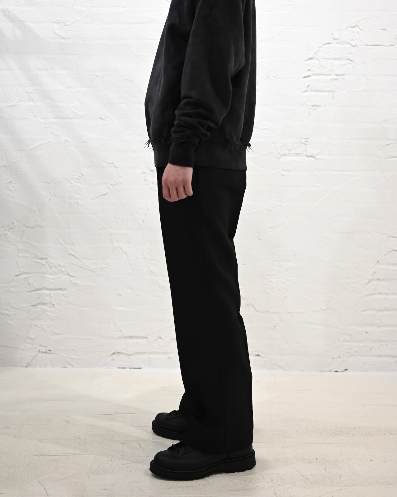 【MIYAGIHIDETAKA】Casual Slacks (BLACK) の画像 4