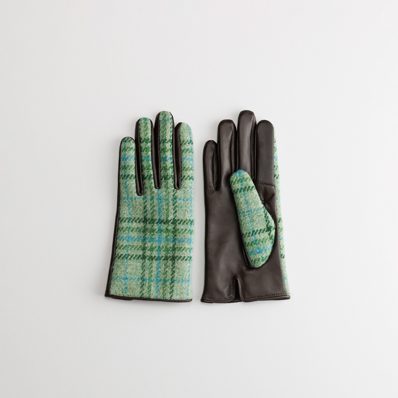 Harris Tweed グローブ / スクワラン加工 / 抗菌機能 / タッチパネル対応 (WOMEN)