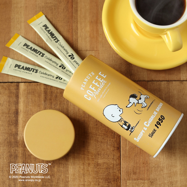 スヌーピーコーヒー 70周年限定デザイン Full City Roast Blend ボトル イエロー丸缶 Justica Online Shop スヌーピーコーヒー 70周年限定デザイン Full City Roast Blend ボトル イエロー丸缶 Justica Online Shop