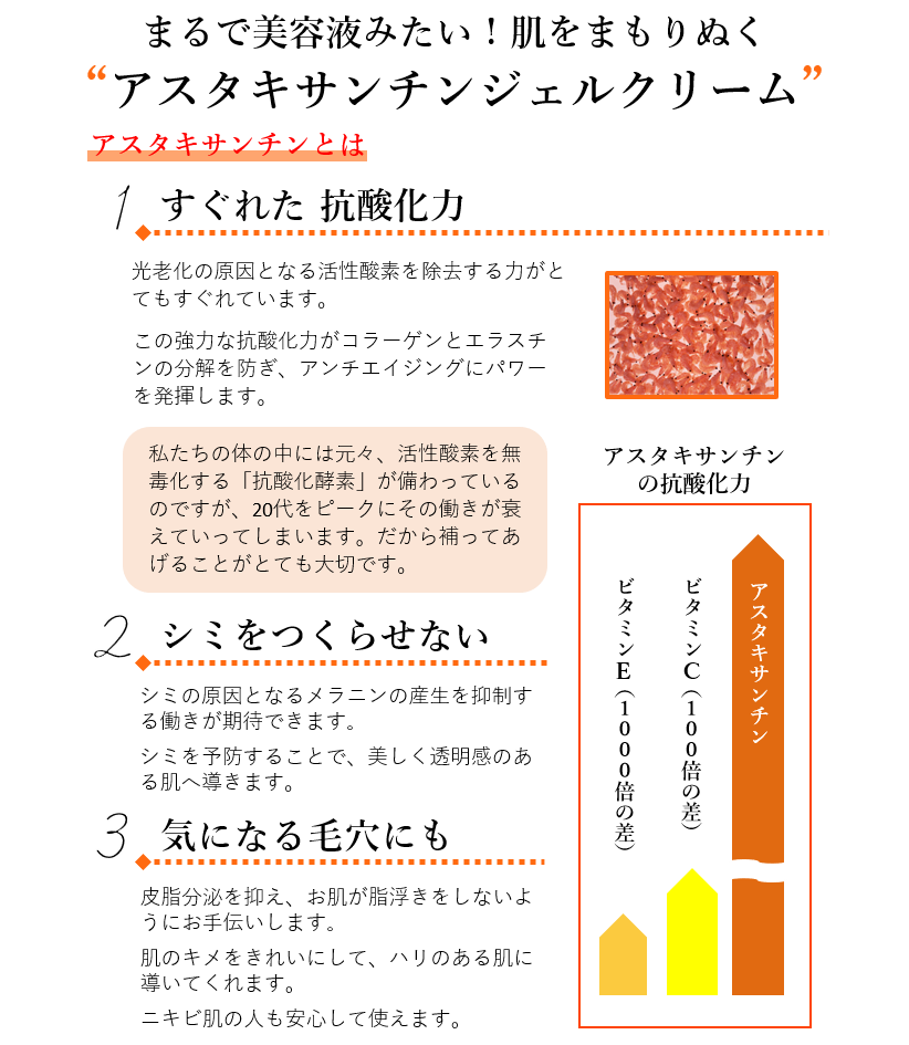 効果 アスタキサンチン