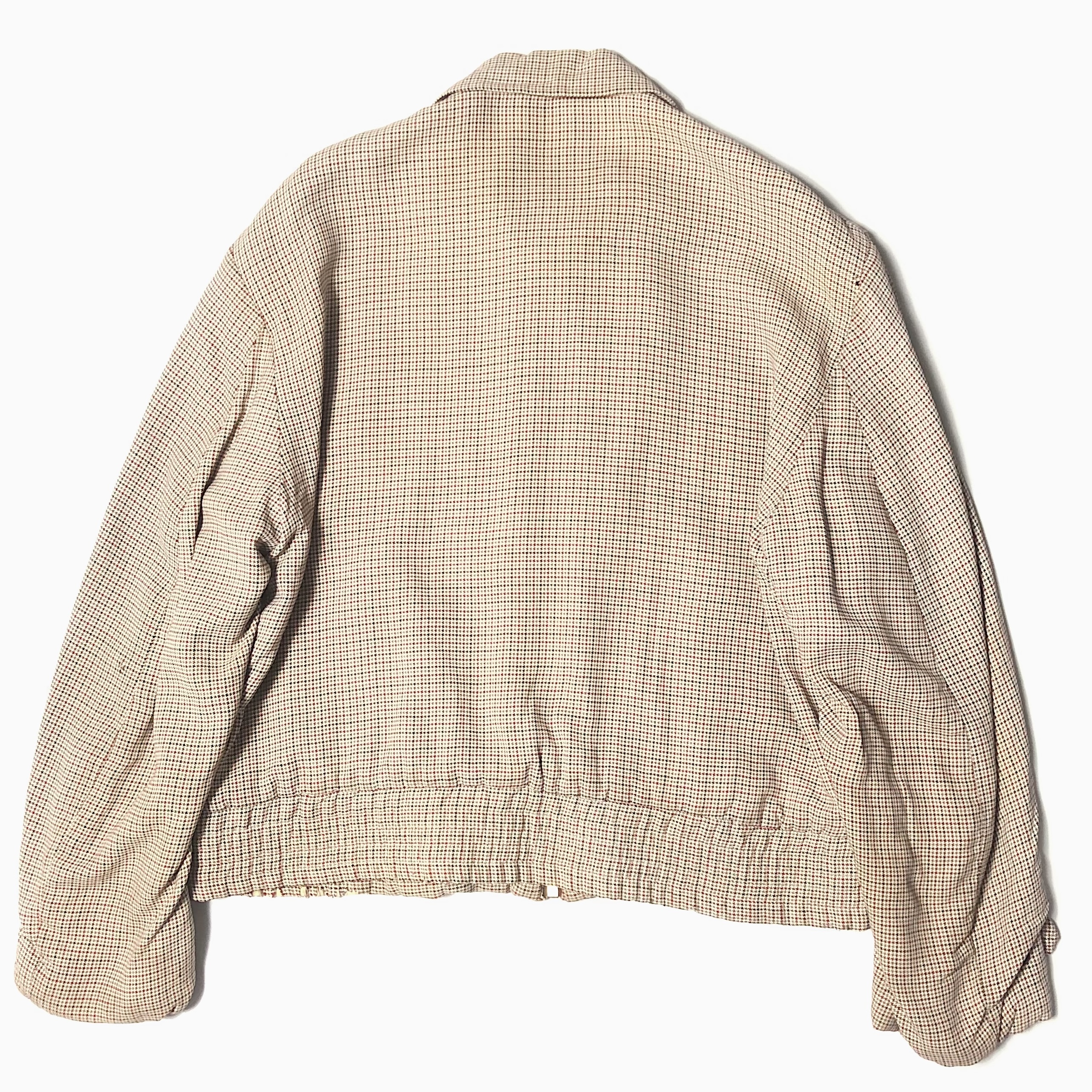 Vintage 50's【CAMPUS】Rayon Gabardine Jacket の画像 2