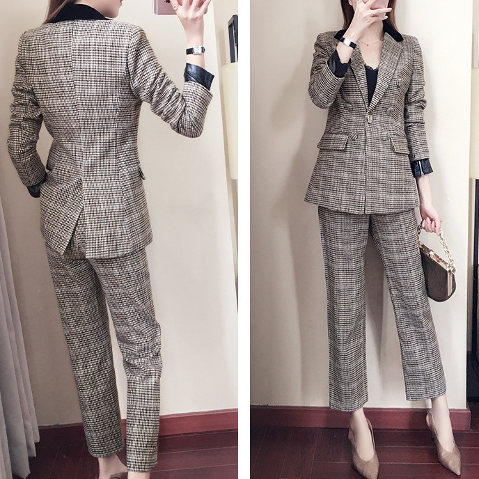 宿泊 常識 層 千鳥 格子 スーツ レディース Photospire Org