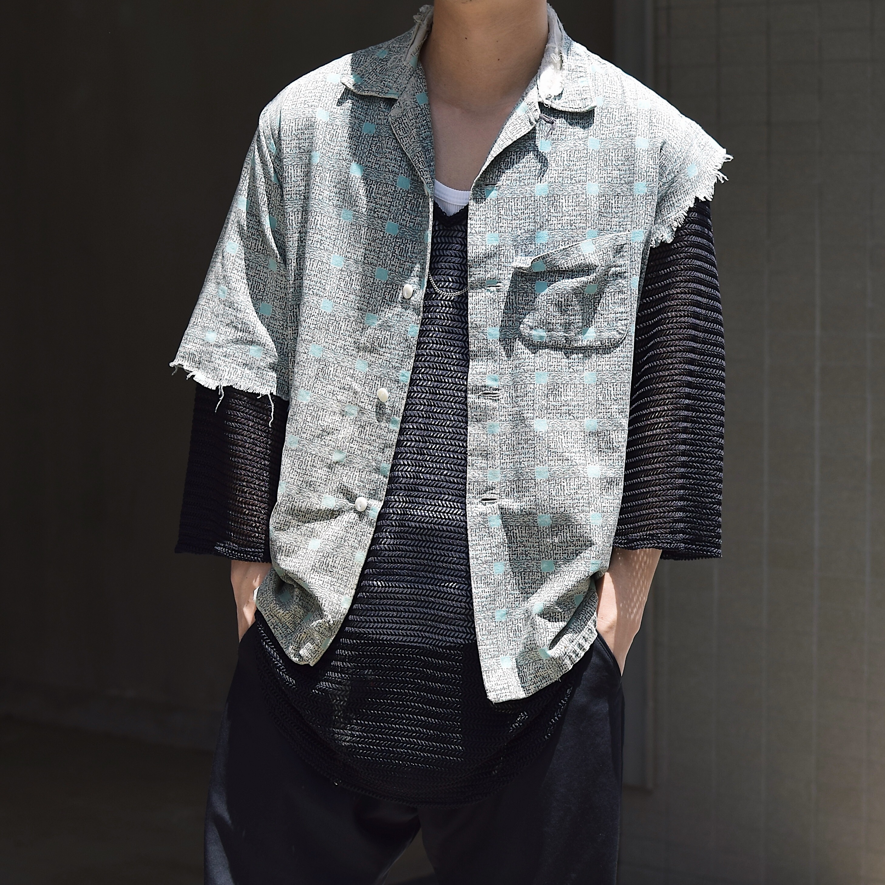Vintage Mesh Shirt の画像 4