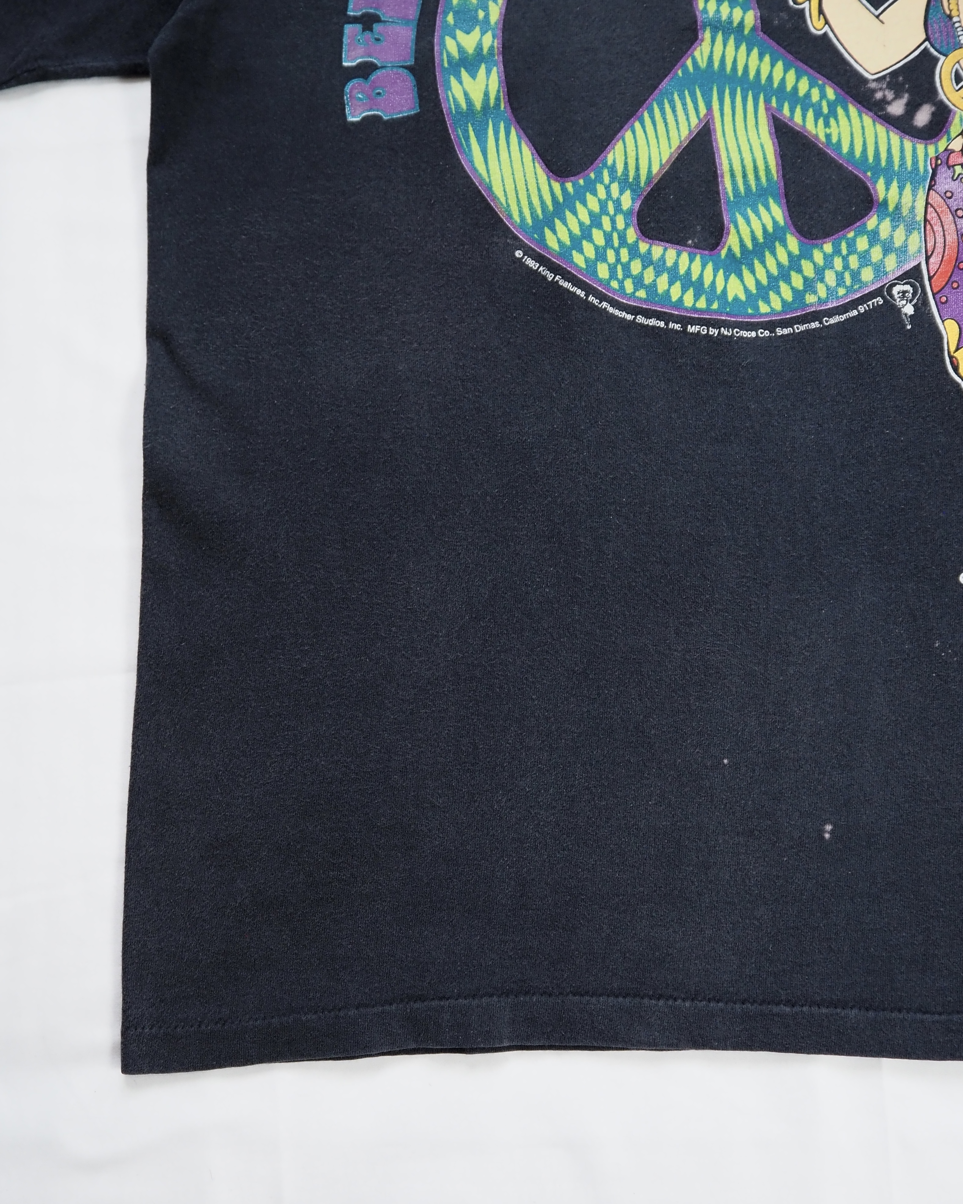 【5/6(水)20:00入荷】90’s Betty Boop Tシャツ Lサイズ の画像 6
