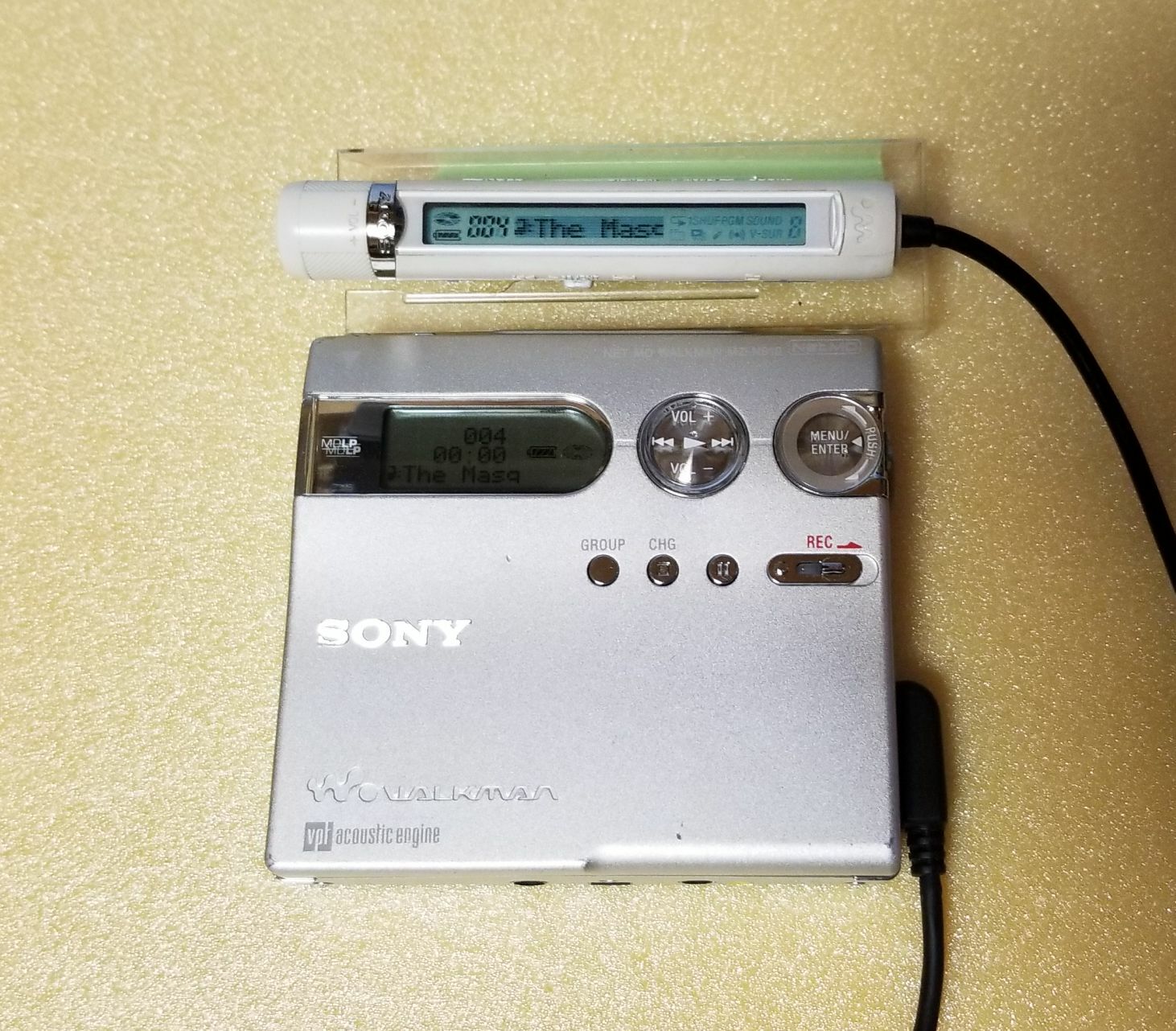 SONY NET MDウォークマン MZ-N910 動作しました - オーディオ機器