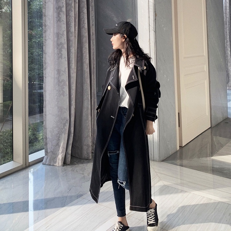 トレンチコート コート ひざ丈コート アウター 秋冬コート 秋冬アウター ひざ丈 秋冬 無地 定番 シンプル 冬 暖かい レデース 女性用 防寒 デイリー 普段着 通勤 通学 お洒落 新作 お洒落 カジュアル 代 30代 Op0152 Colorful Closet おしゃれなトレンド海外