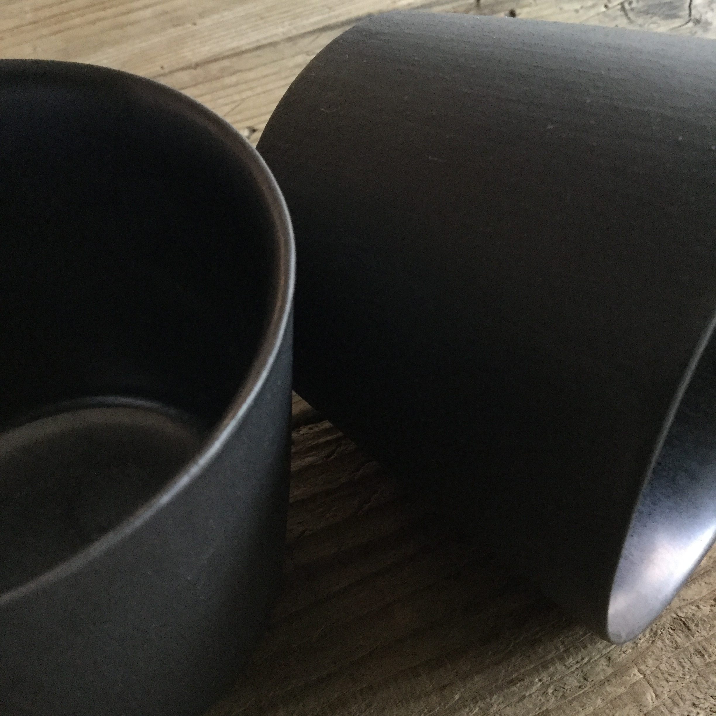 【内田裕太】 黒錆カップ φ8cm×h6.7cm - 画像4